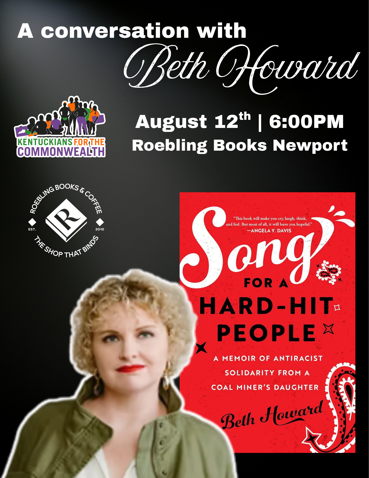 An Evening with author Beth Howard