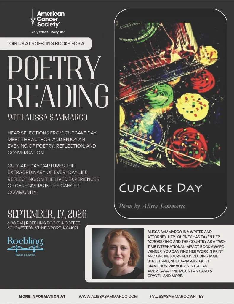 Poetry reading with the american cancer society