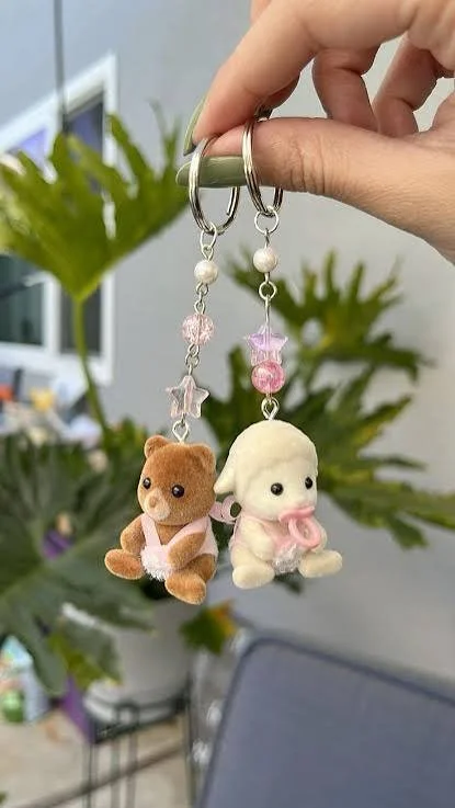 Mini Calico Critters Keychain Workshop