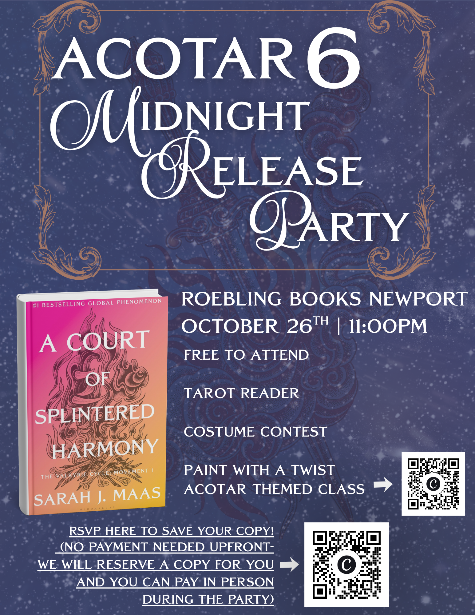Midnight Release Party: "A Court of Splintered Harmony"