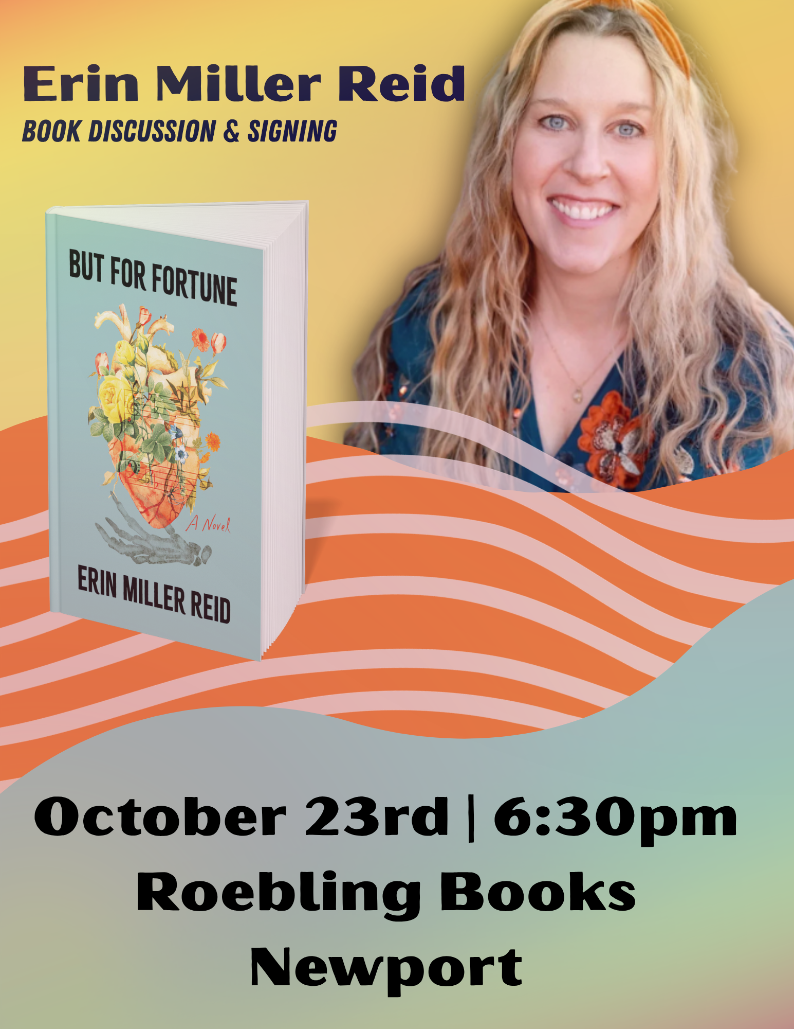 Author Event: Erin Miller Reid, "But for Fortune"