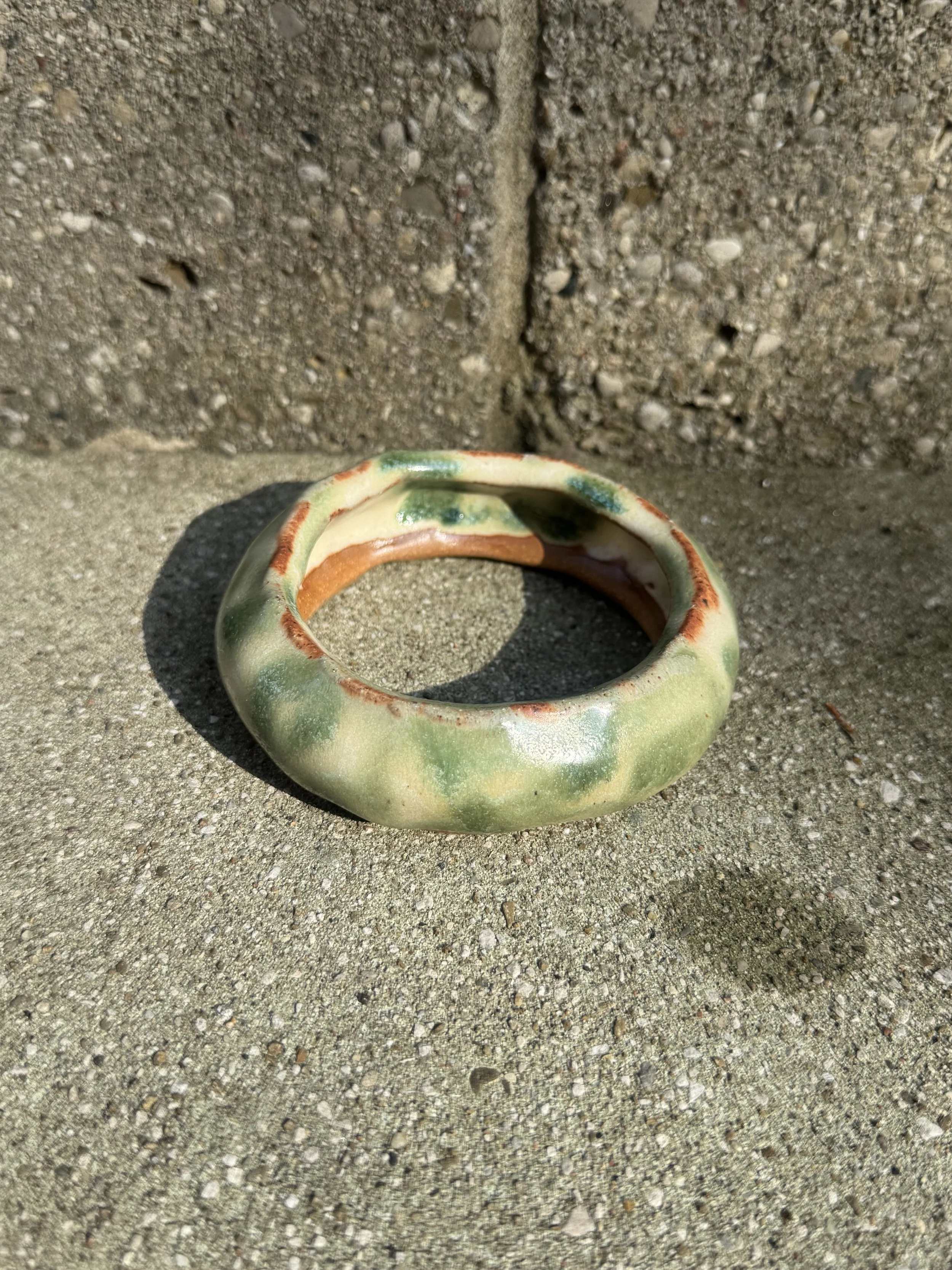 Clay Ceramic Opaline Bangle