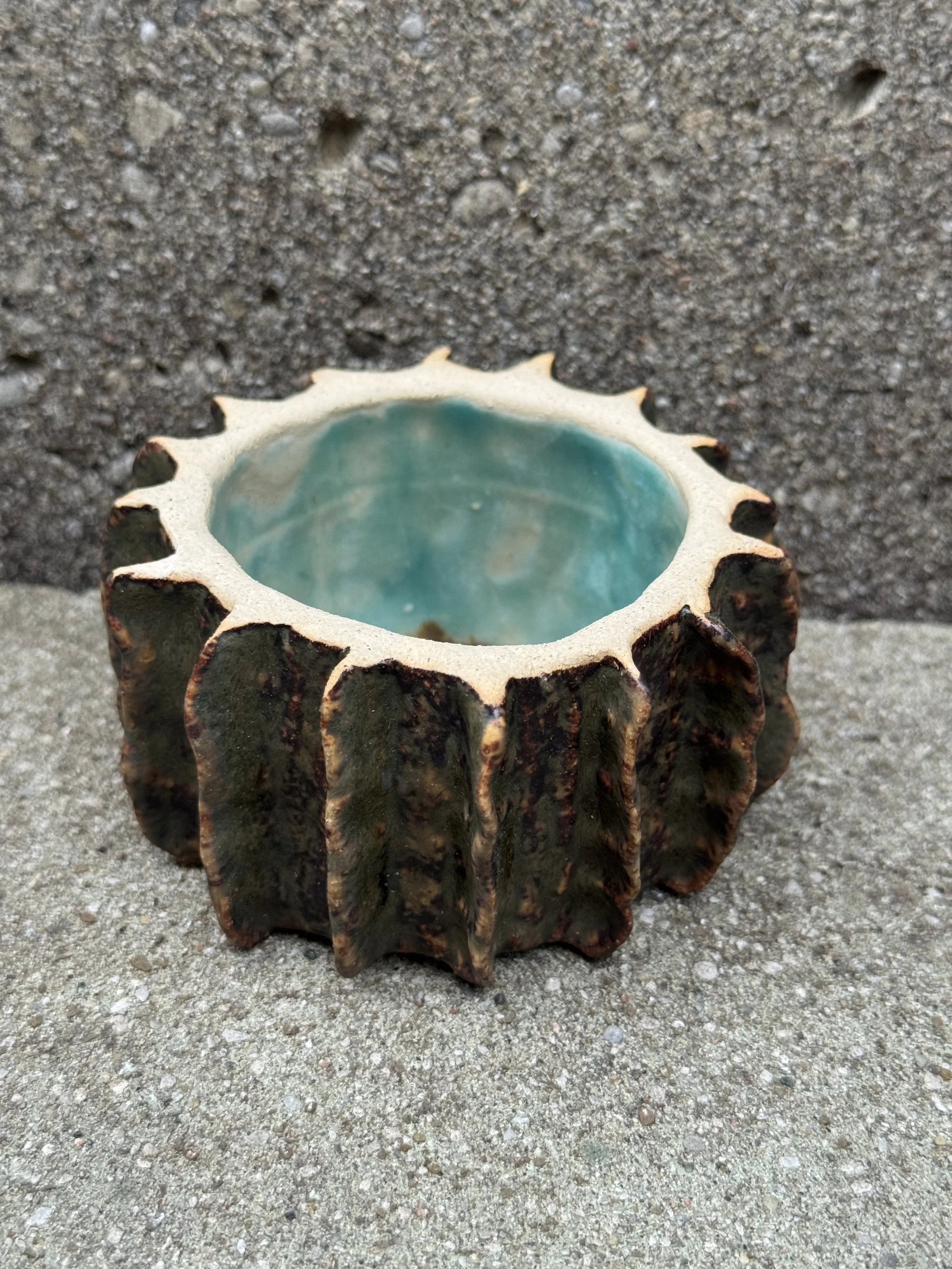 Clay Ceramic Tidal Relic Bangle