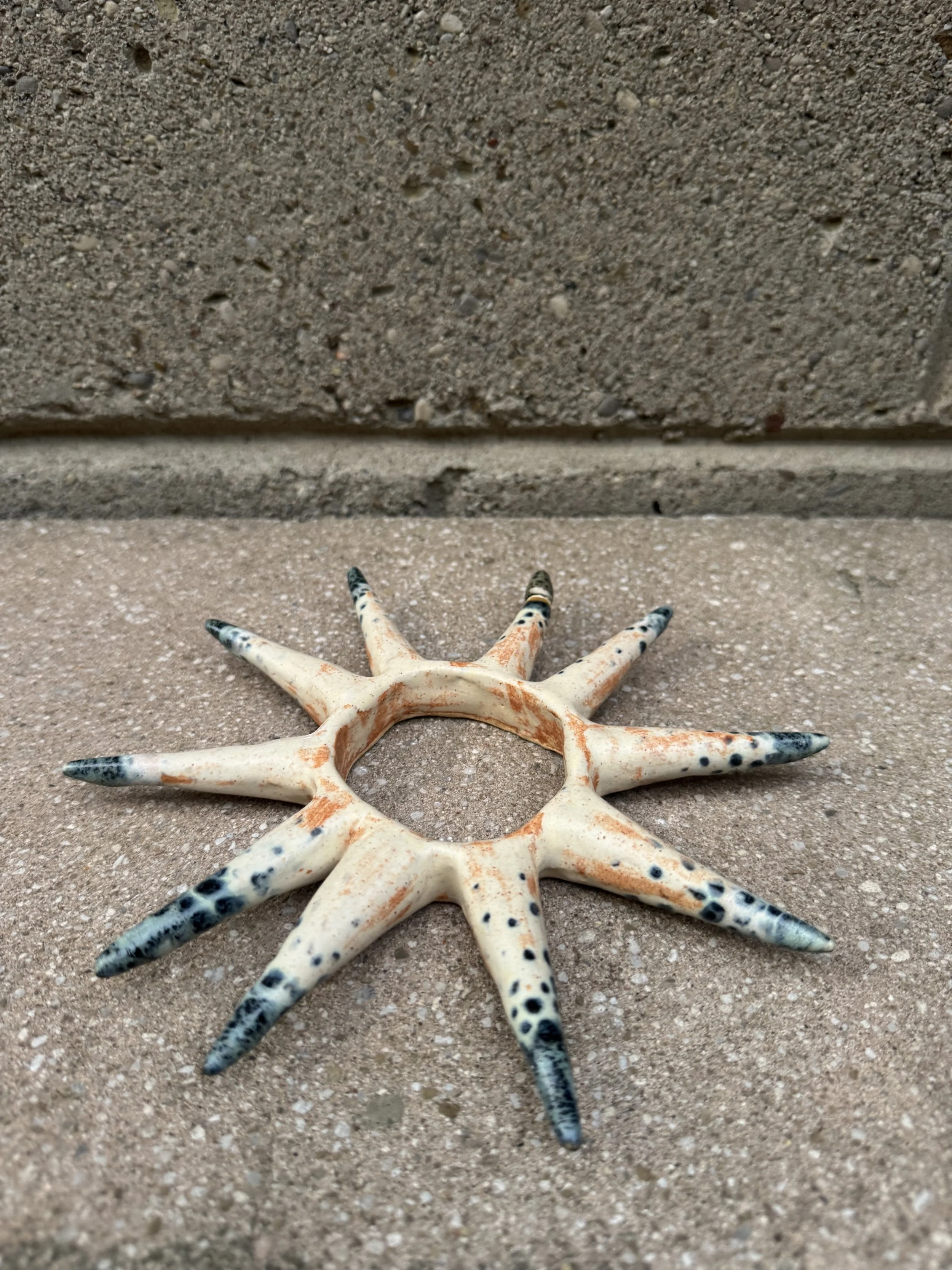 Ceramic Spiky Bangle