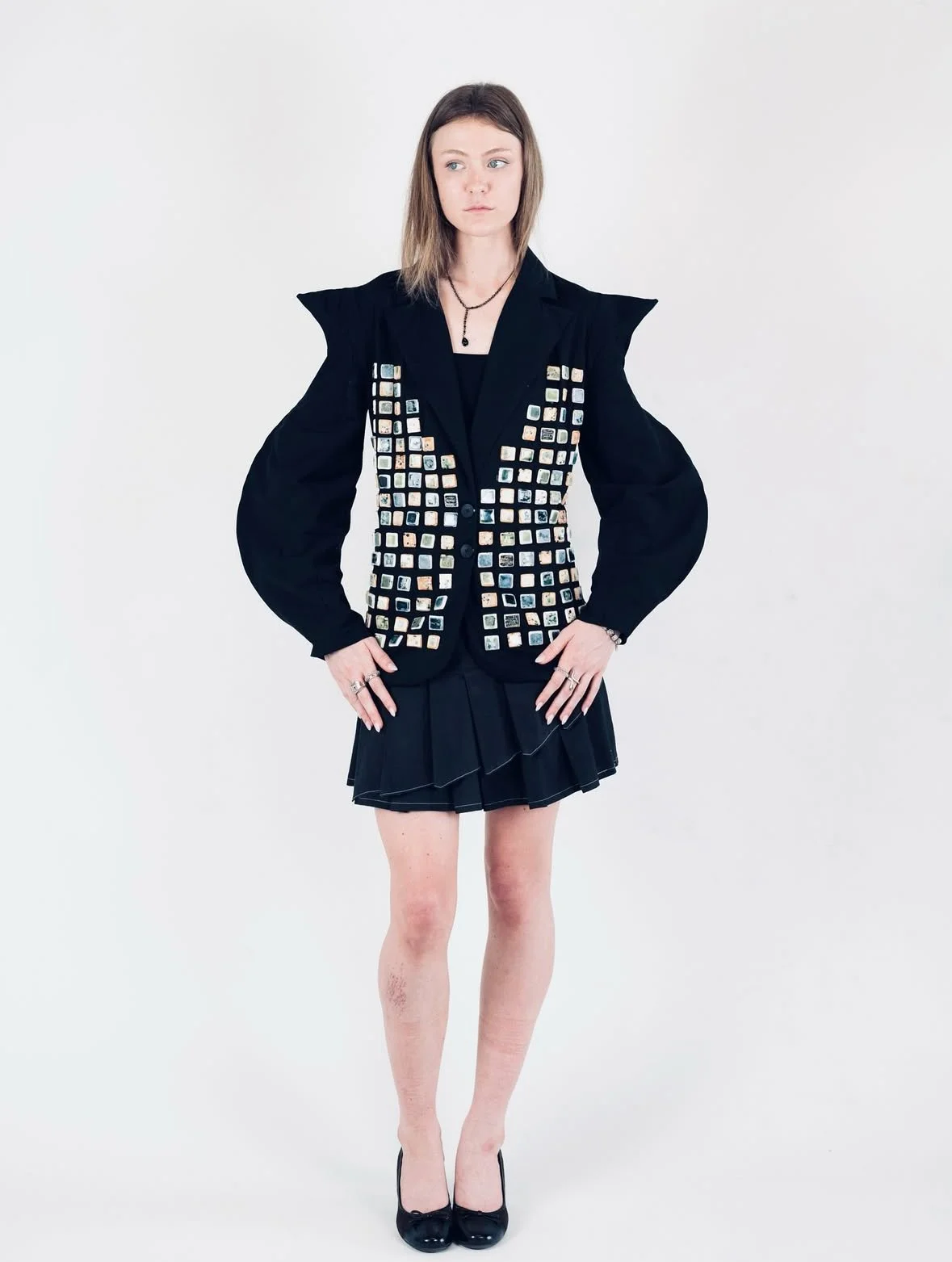 ZOE STONE Tile Blazer