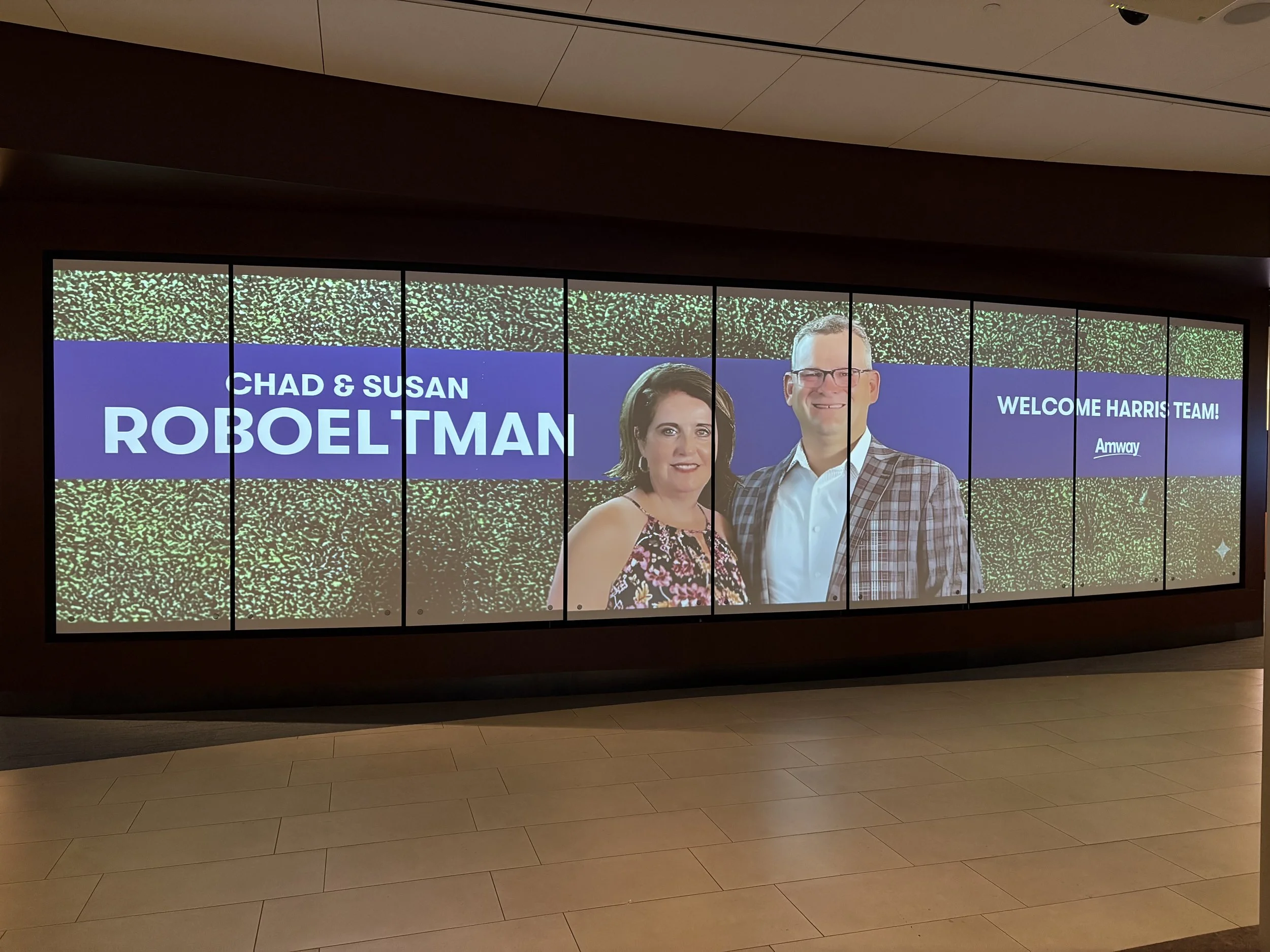 Large Format: Welcome Wall