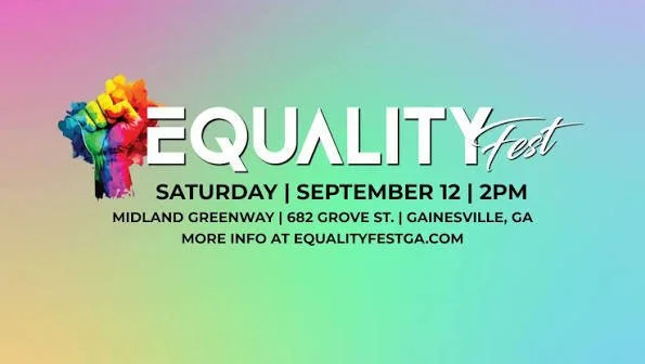 Equalityfest in Gainesville, GA