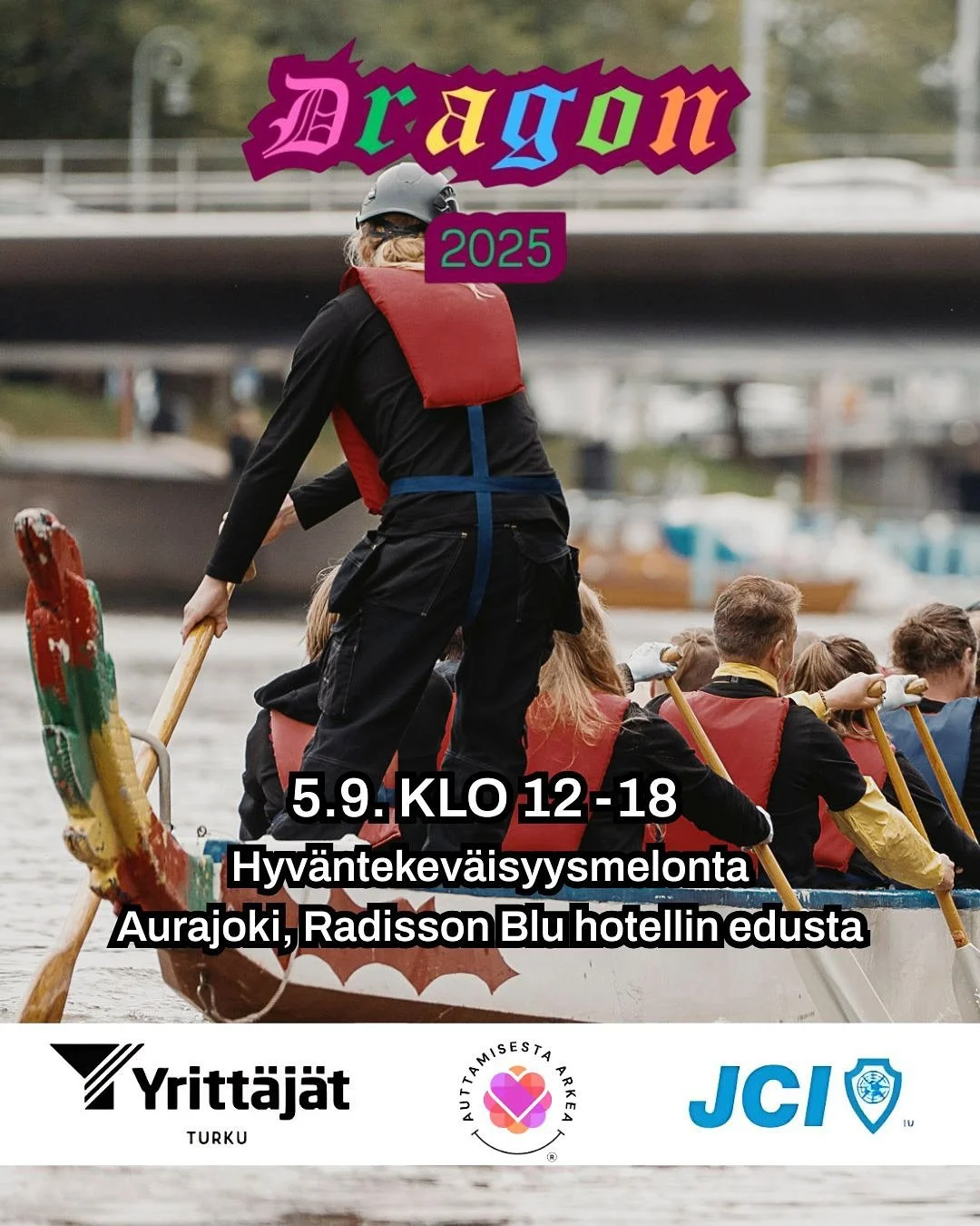 🚣&zwj;♂️🐉Dragonmelonnassa yhdistyv&auml;t yhteis&ouml;llisyys, yritt&auml;jyys ja yhdess&auml; tekeminen!🐉🚣&zwj;♂️

Airiston Nuorkauppakamari toimii t&auml;n&auml; vuonna yhdess&auml; @jciraisionaantali ja @turunyrittajat kanssa Dragonmelonnan j&
