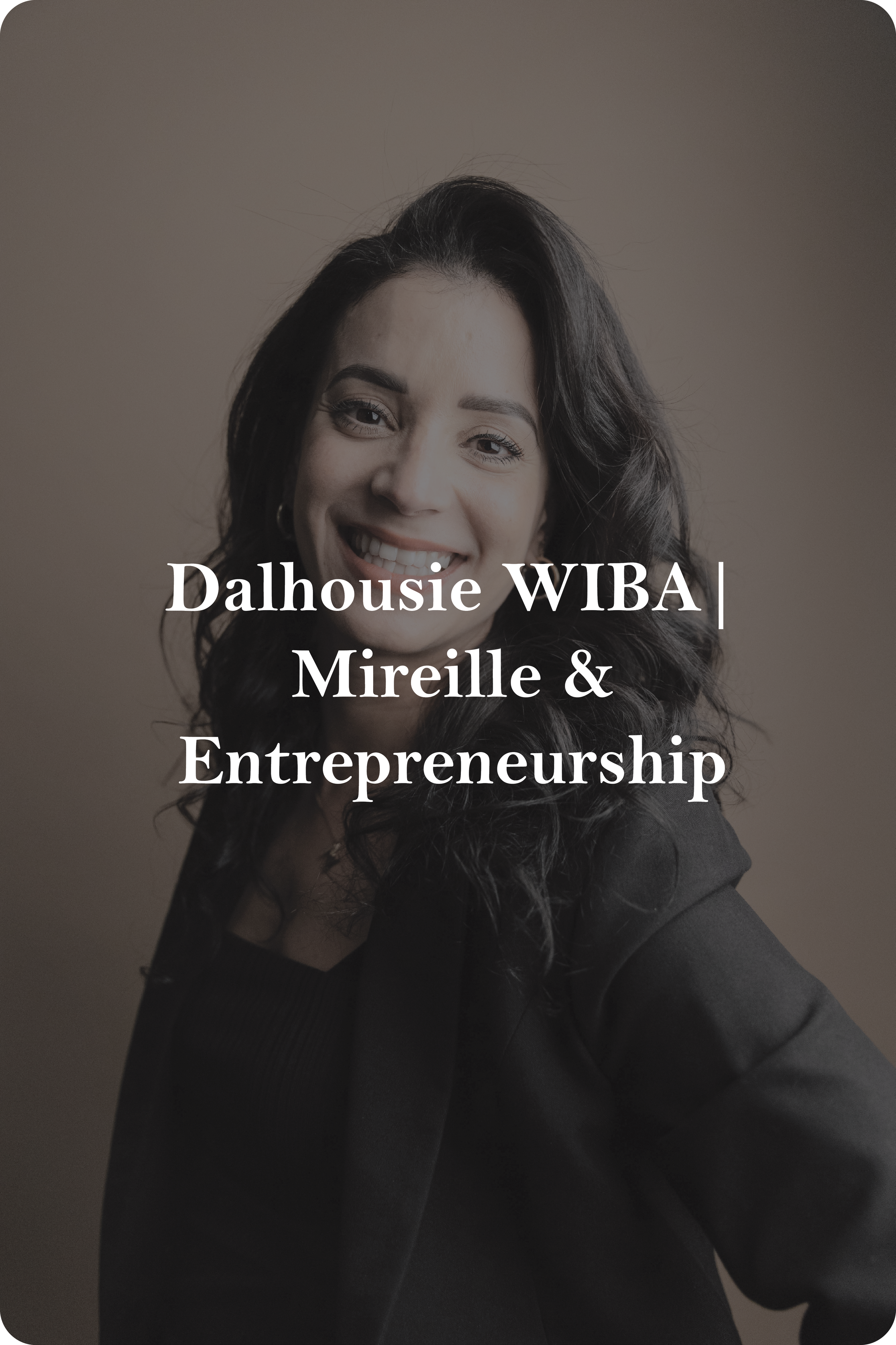 WIBA Mireille Entrepreneurship