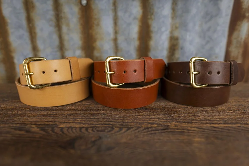 Texas Heritage Leather Belt — Texas Heritage display picture 2