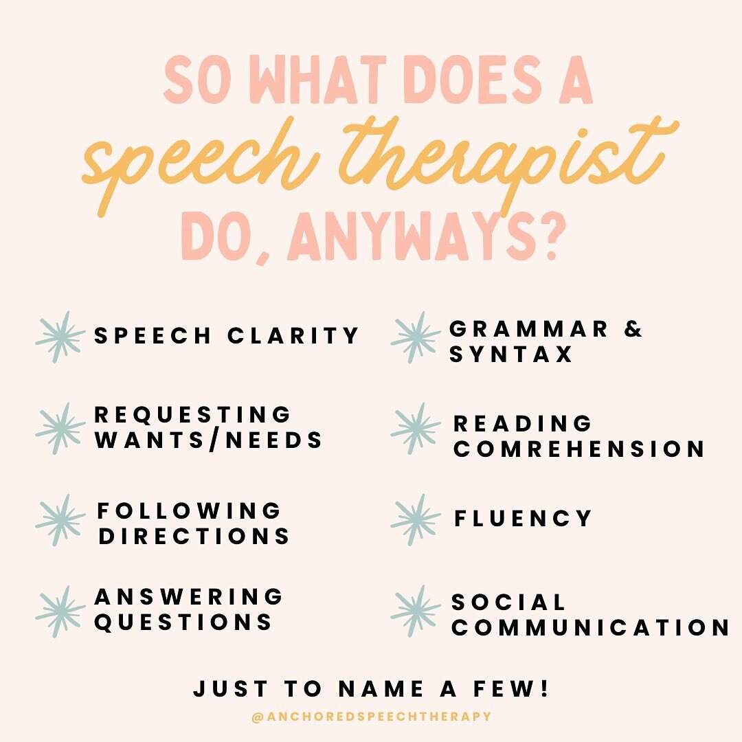 Don&rsquo;t you just, like, fix &ldquo;s&rdquo;? 😂

We do so much more than that! 👇🏻

Have you ever been talking to a 3 year old and they tell you a story that rabbit trails and you have NO idea where it&rsquo;s going or what the point is? 🤔

Hav