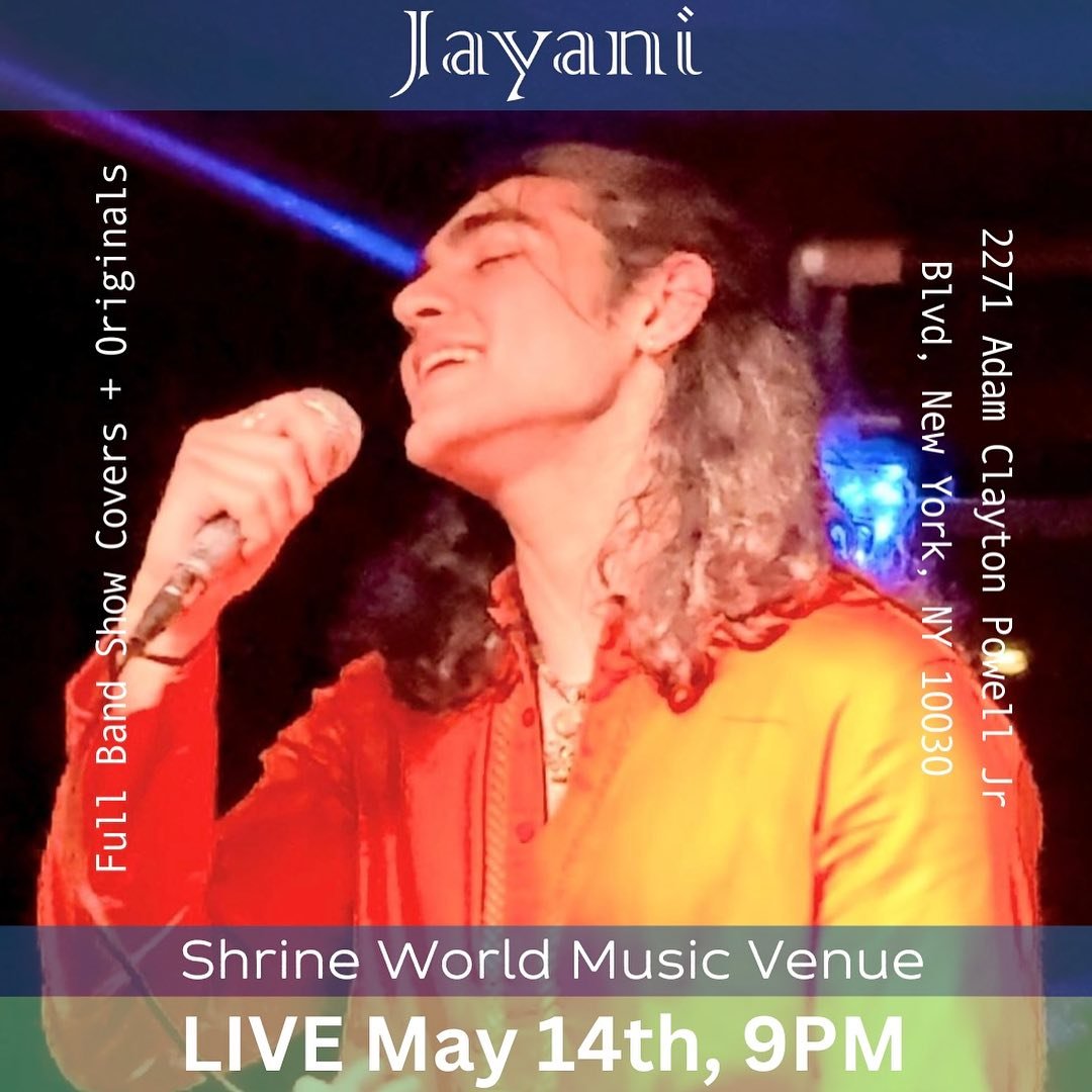Playing tomorrow 5/14 @shrineharlem!! Pop-up show; thank you all who came out to @thedelancey last week&mdash; we had the best time and it was great debuting the new originals! Shout out to the amazing band🙏🏼🤩❤️&zwj;🔥@chase_eck @magilllamarre @wi