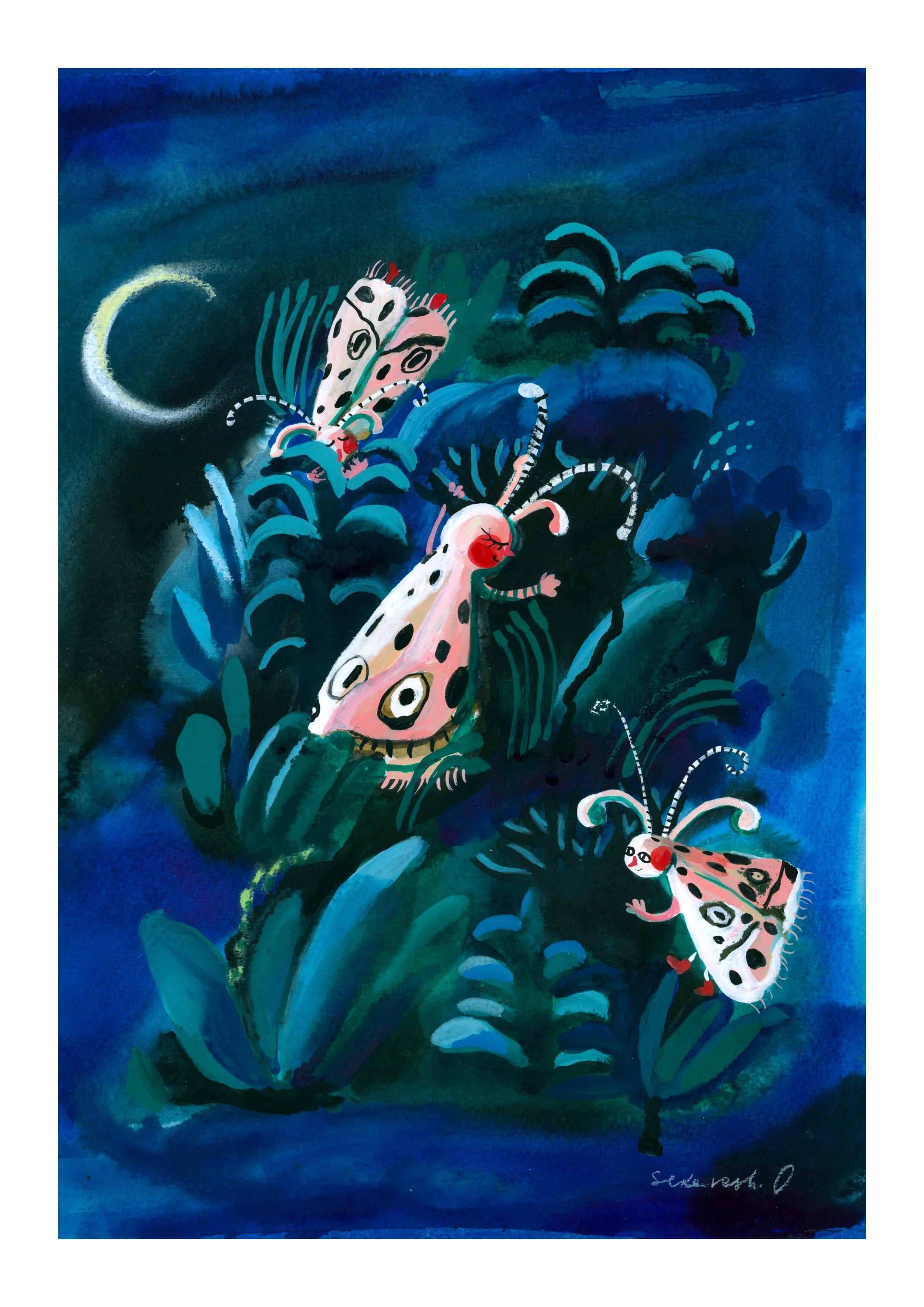 Night love- A4 I print