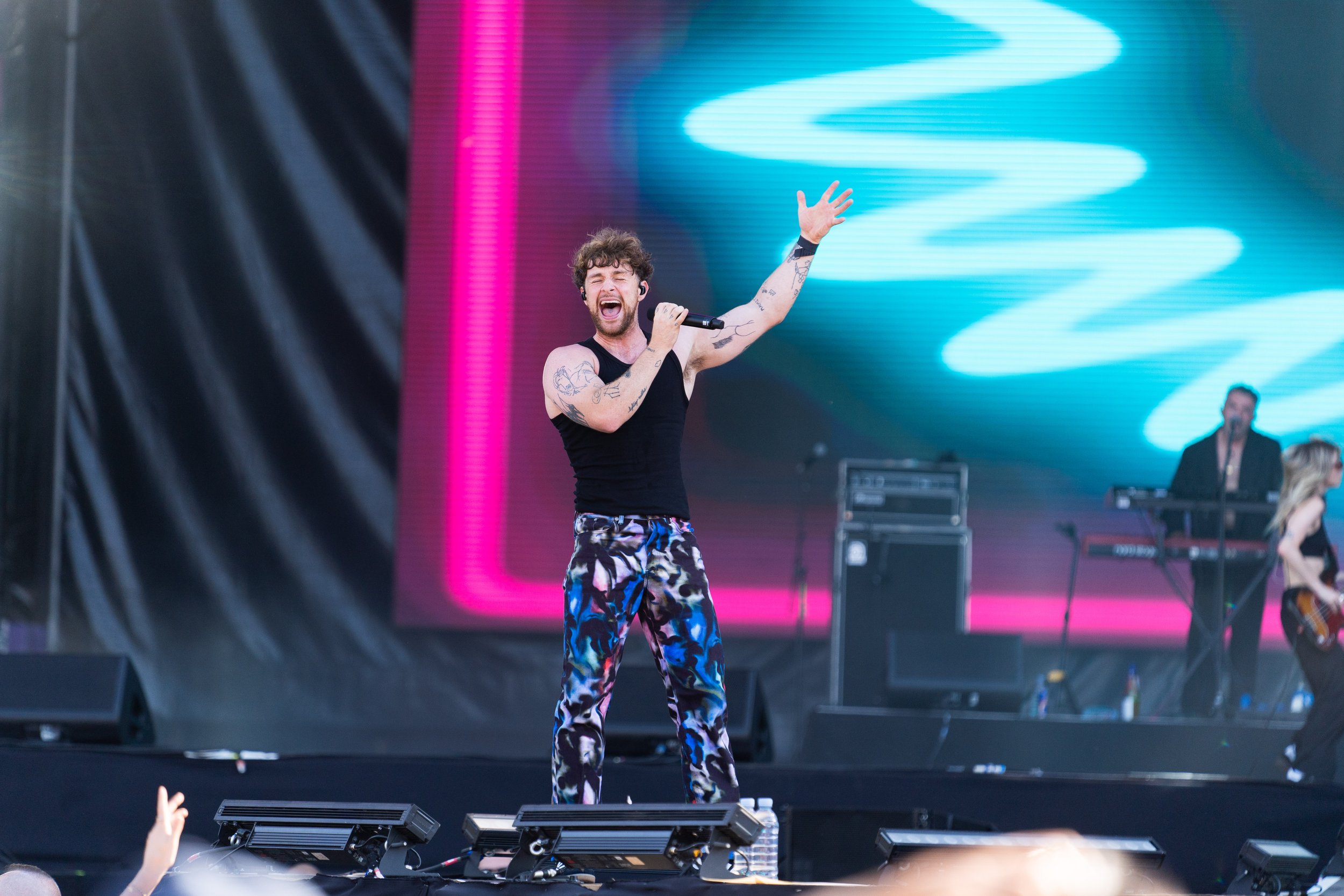 sziget fesztivál, koncert, koncertfotó, Tom Grennan