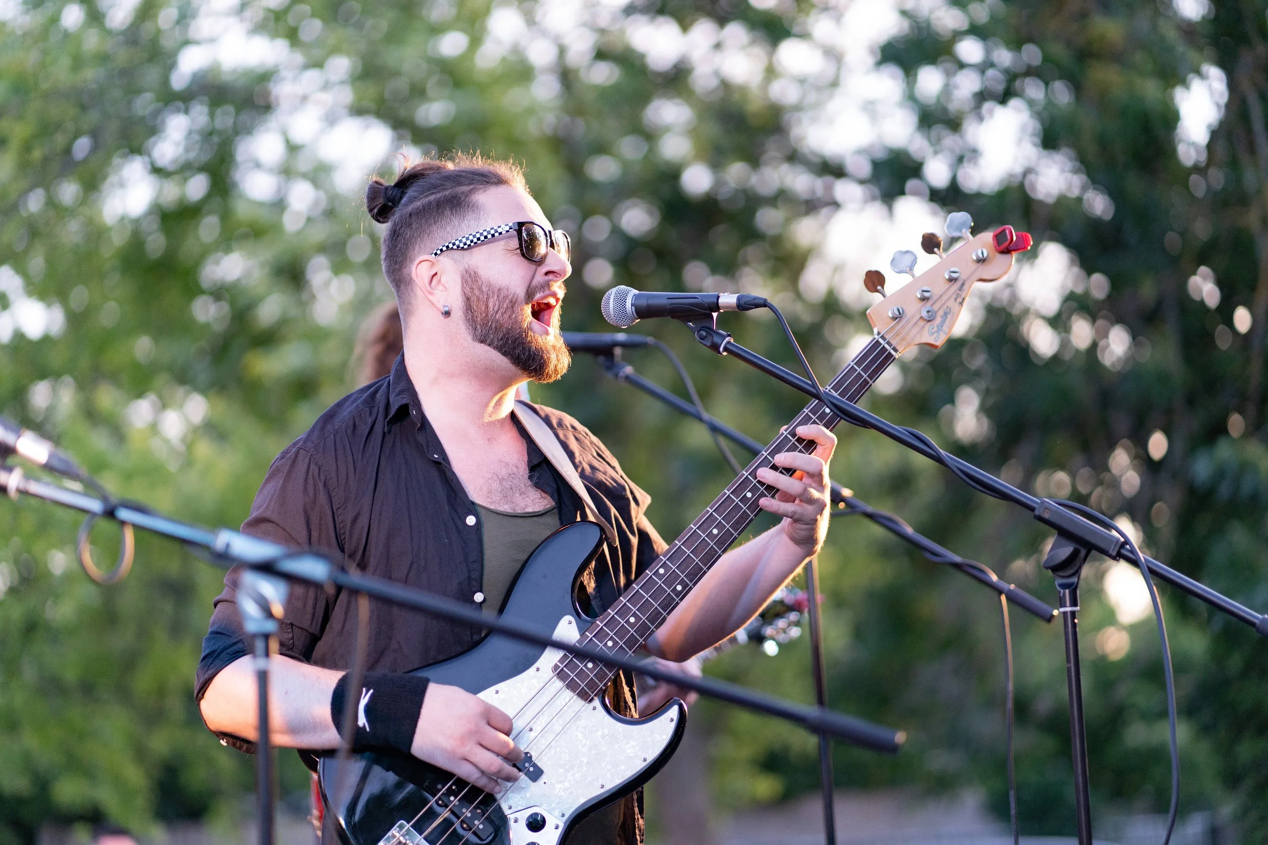 Koncert, koncertfotó, énekes, gitár