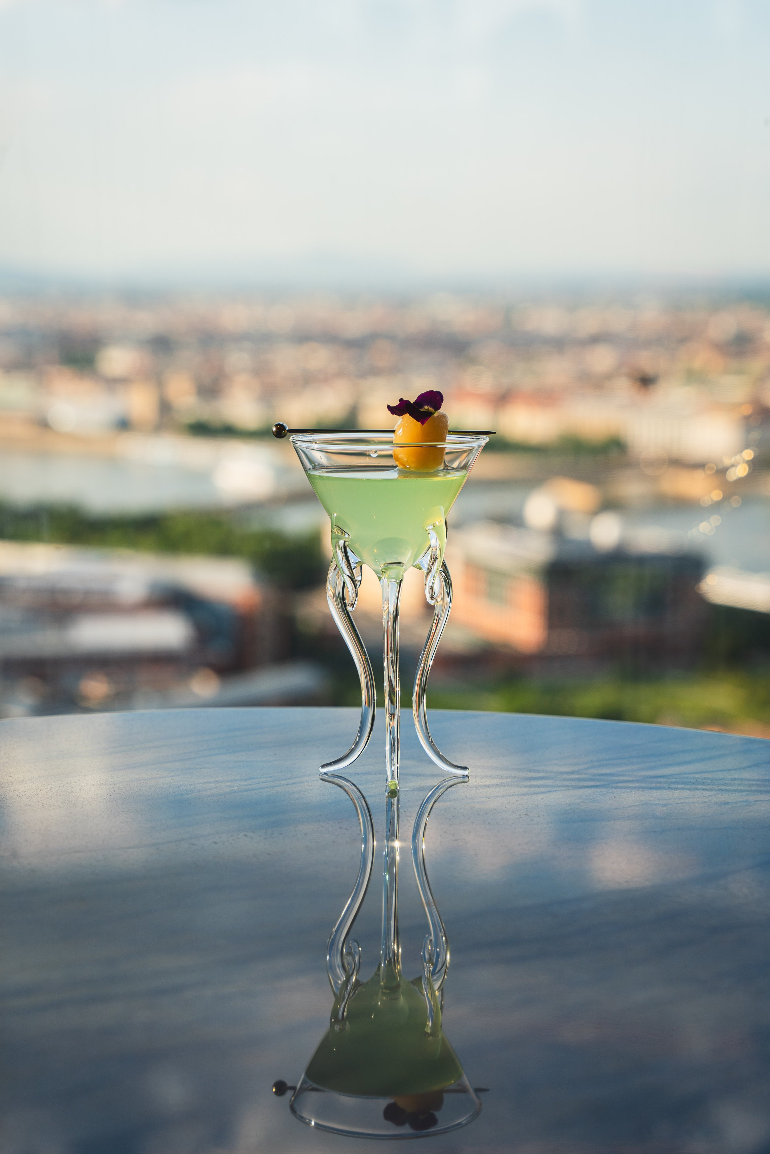 Cocktail with a view