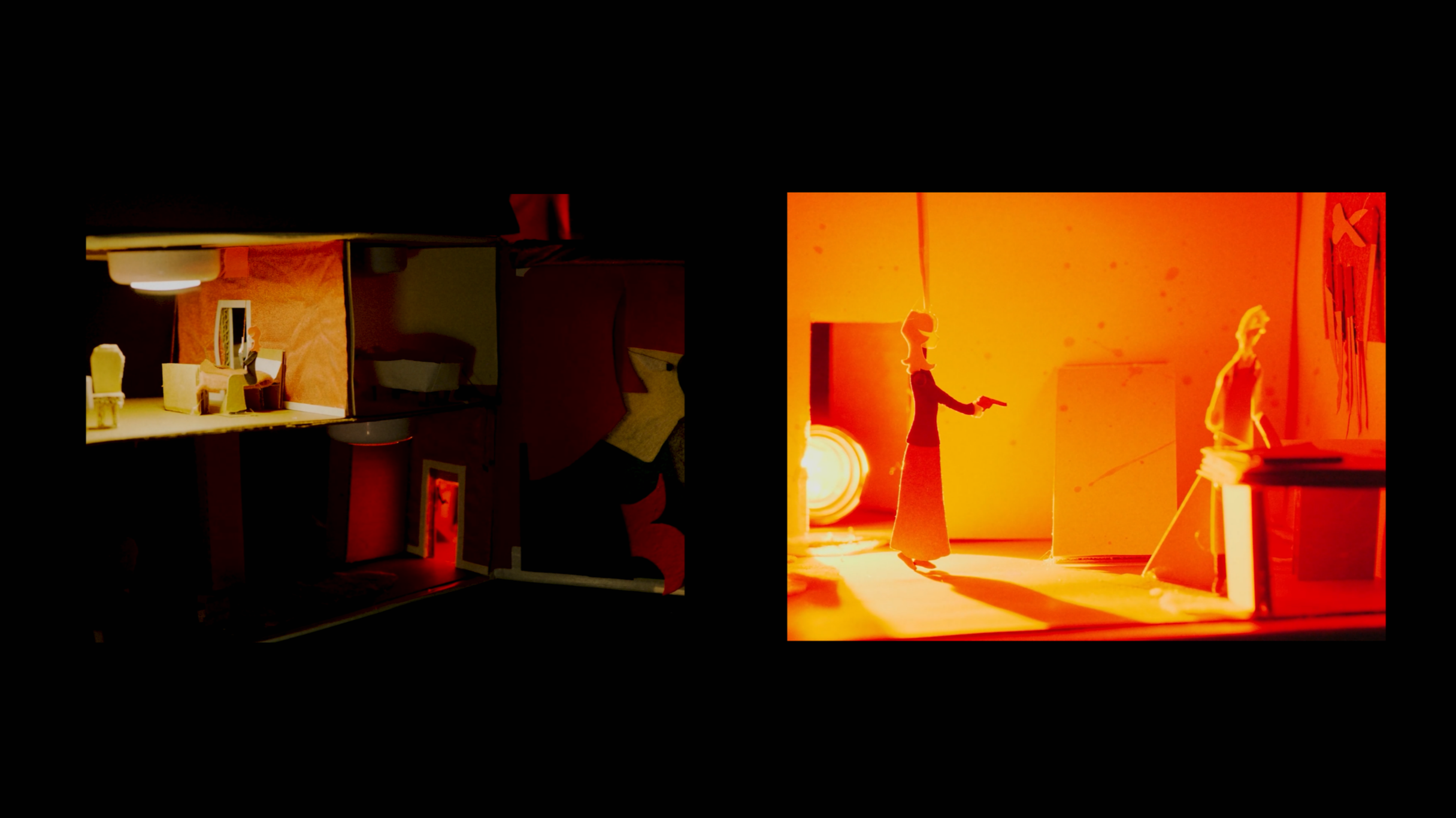 S.C. Carrillo, stills from The Man Who Could Not Die (2025).