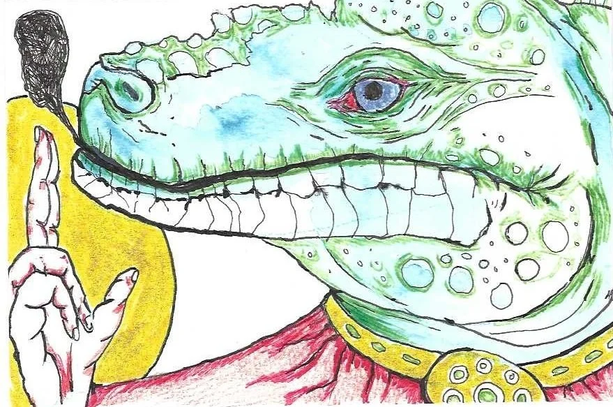 Amos Moses 6"x4" (unframed)