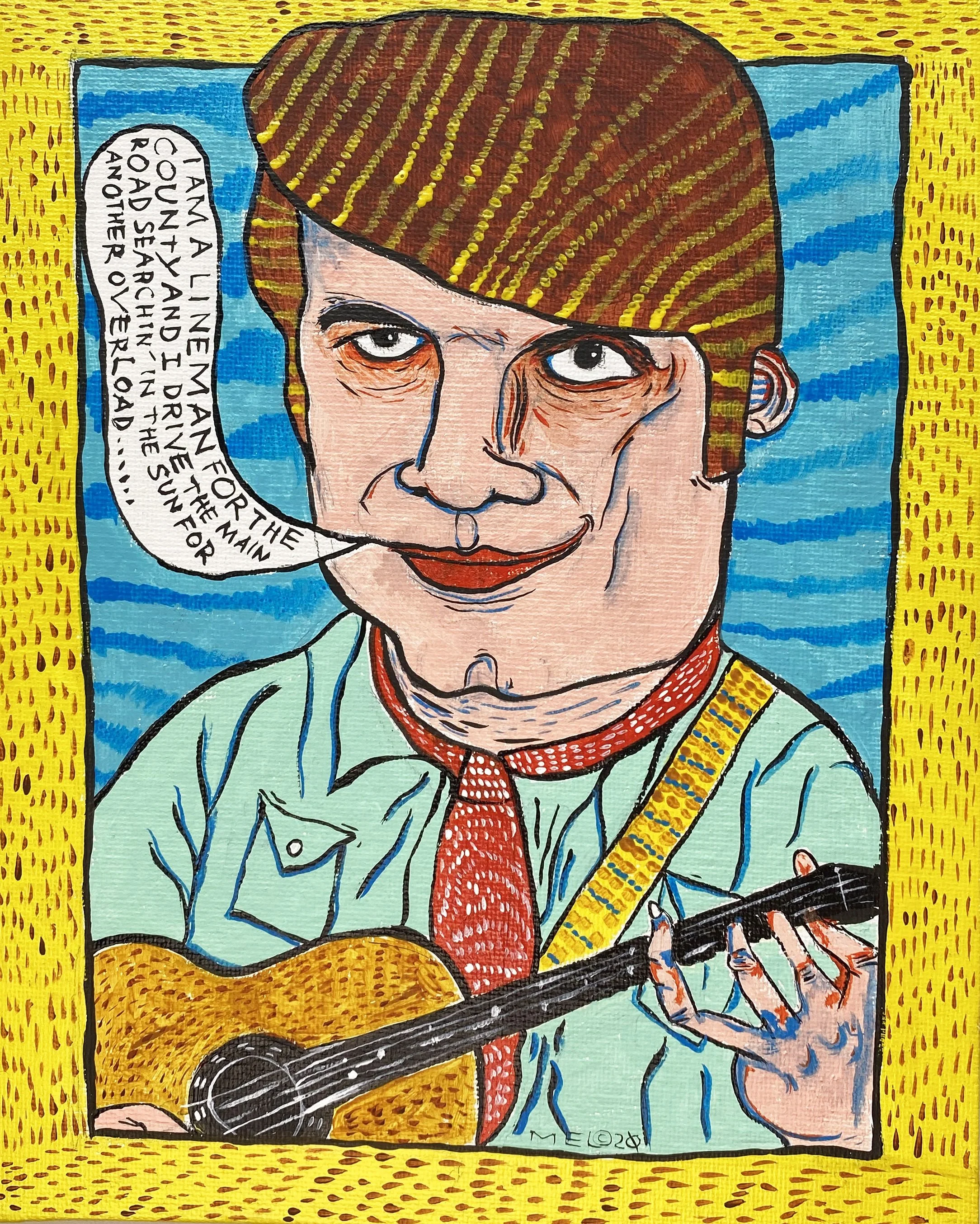 Glen Campbell 8"x10"