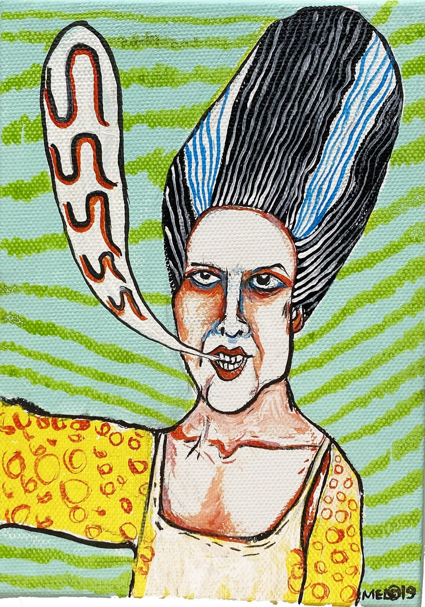 Madeline Kahn (in Young Frankenstein) 5"x7"