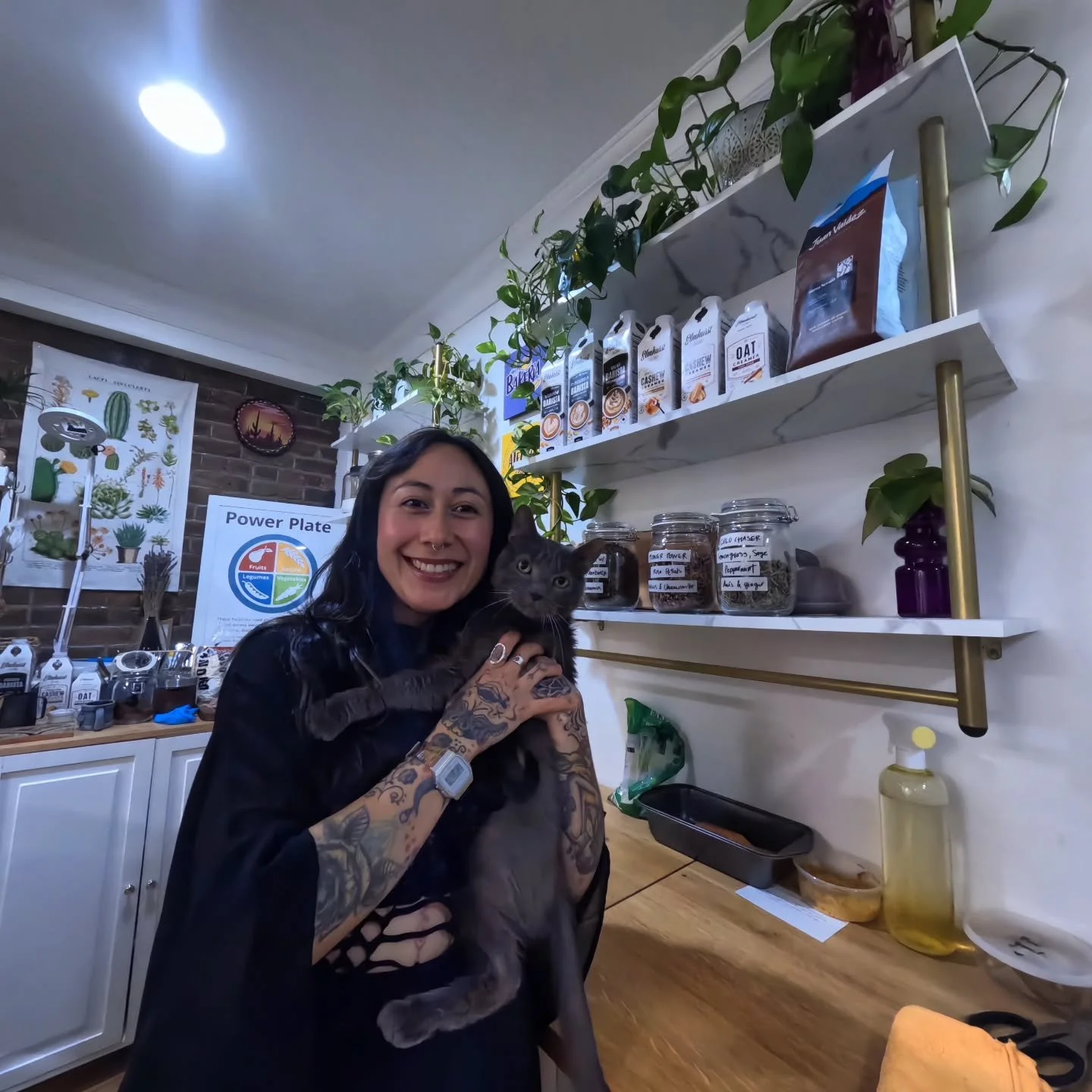 Huge thanks to everyone who came out to support Layla's Fundraiser! 🐈&zwj;⬛ 

We raised $577 at the apartment cafe, getting us to $1385 of our $3000 goal. 

Can't thank you enough for helping us get Layla the surgery she needs. 

〰️ Special shoutout