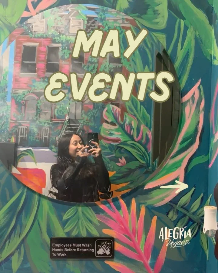 May Events ~organized by Alegria Vegana

Check stories for other events related with food system and community gatherings! 

✨ Satuday 5/16 Picnic potluck for the art exhibition opening of CHOW - collab @forestfortreescollective 
✨ Sunday 5/17 *time 