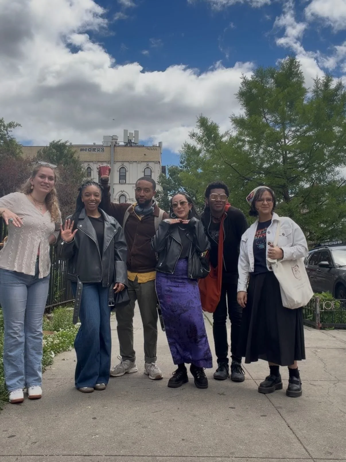 Memories from our Farmers Market Walk &amp; Talk (5/30)
An intentional stroll through the RiseBoro Farmers Market (@rbfarmersmarkets) at Maria Hernandez Park. We moved beyond the grocery list to build a deeper connection with our local food system! 
