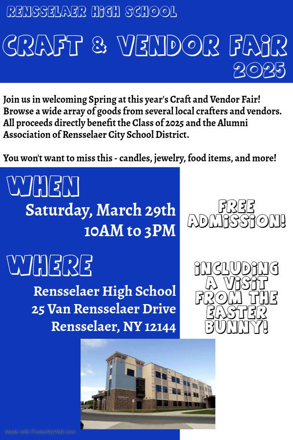 Rensselear High School Craft Fair