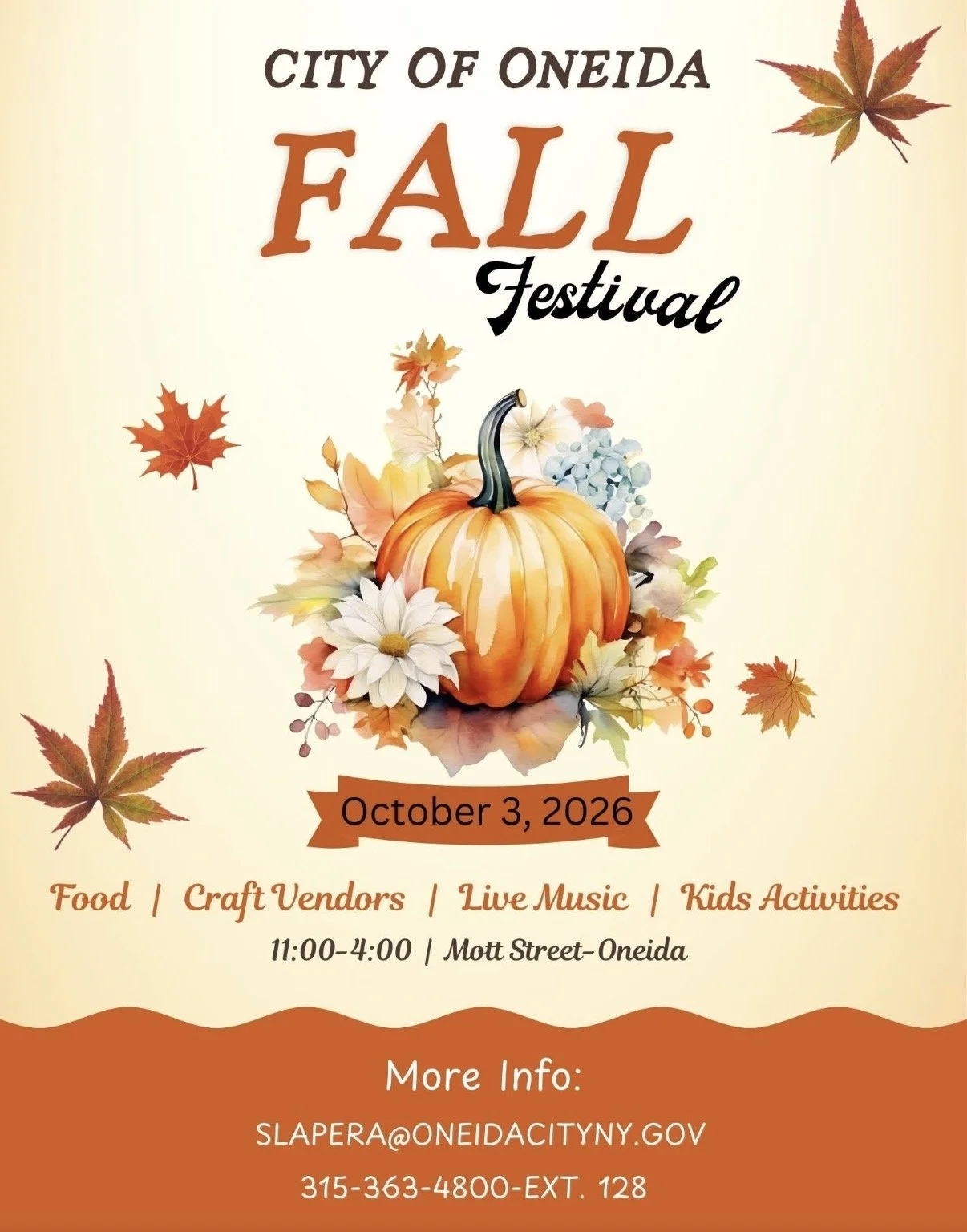 City of Oneida Fall Festival