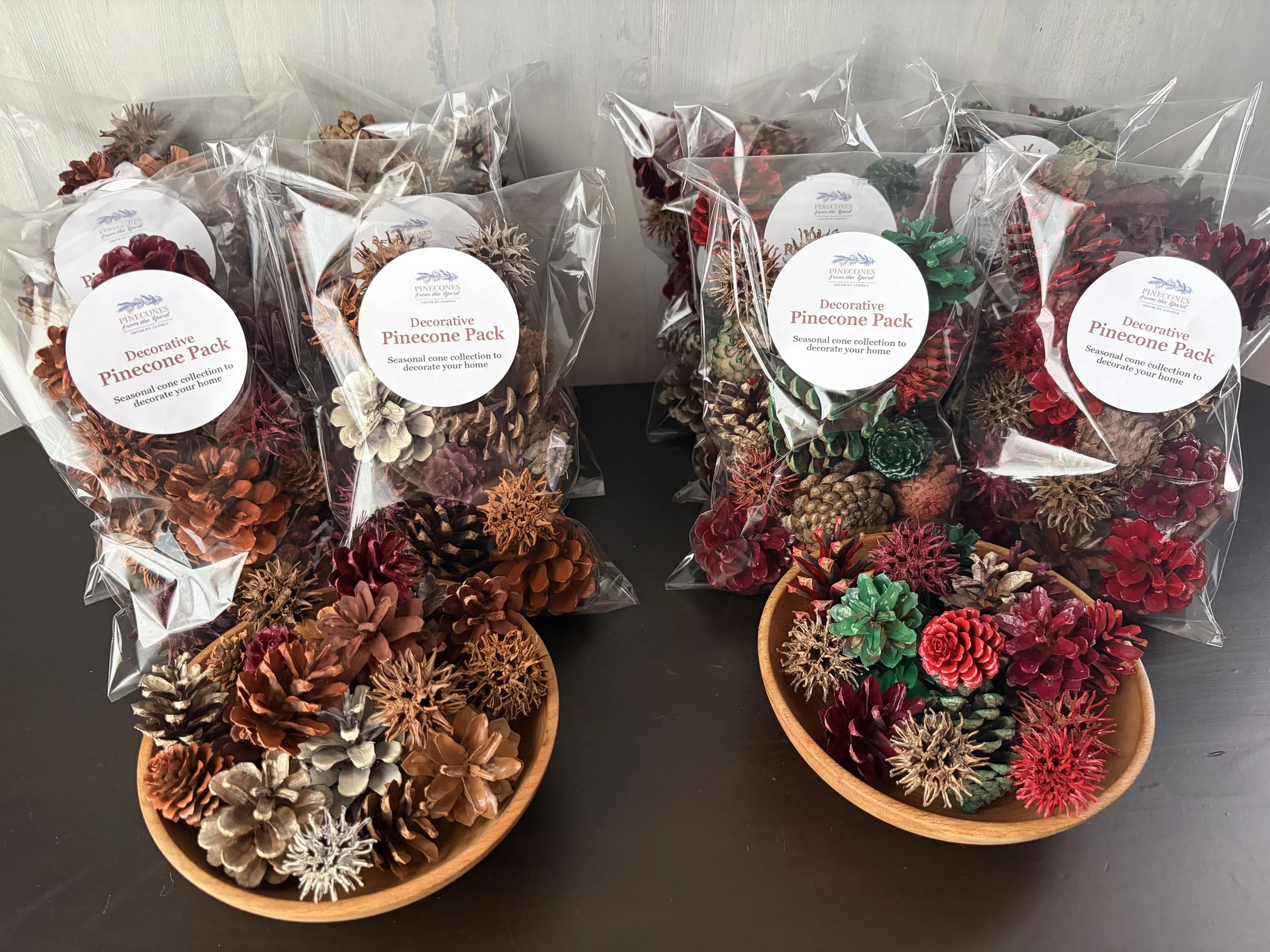 Decorative Pinecone Pack