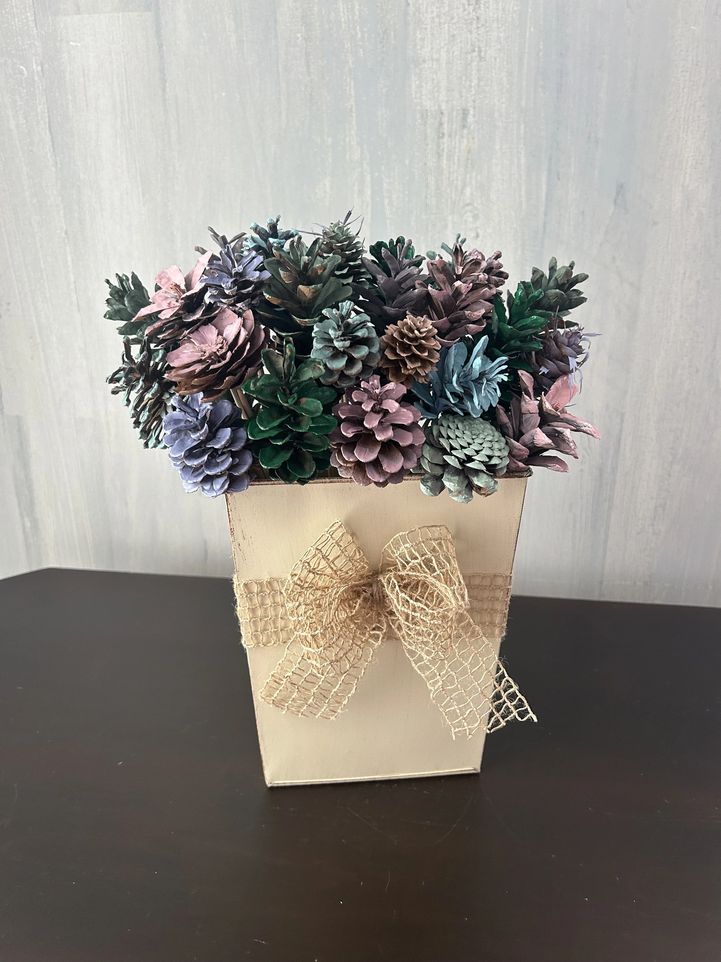 Pastel Metal Vase - 3