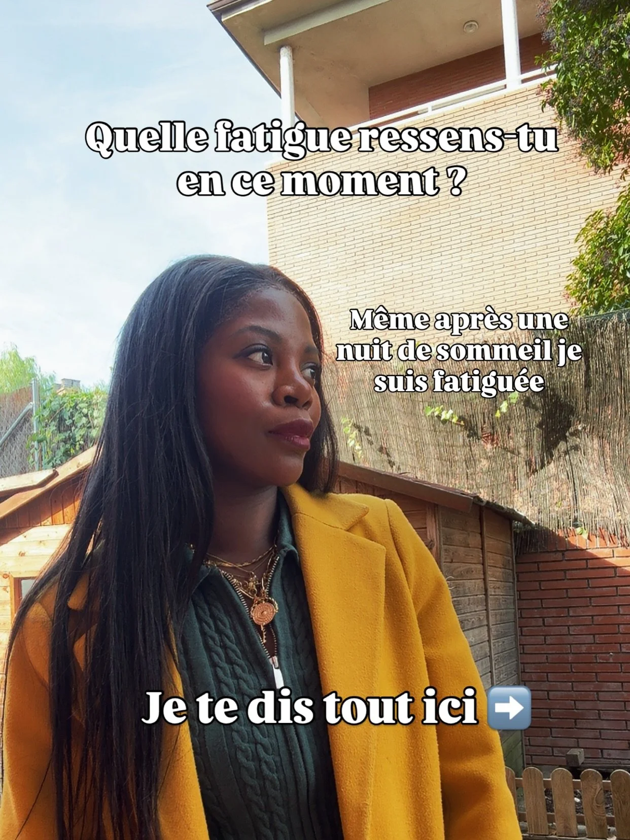 Raconte-moi, quelle fatigue te traverse en ce moment ? Tout peut &ecirc;tre partag&eacute; ici.

&Ecirc;tre constamment &eacute;puis&eacute;(e) n&rsquo;est pas normal.

Prends un instant pour identifier ce qui te p&egrave;se et offre-toi un peu de bi