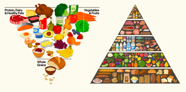 La nouvelle pyramide alimentaire américaine : pourquoi un tel changement et ce que ça signifie