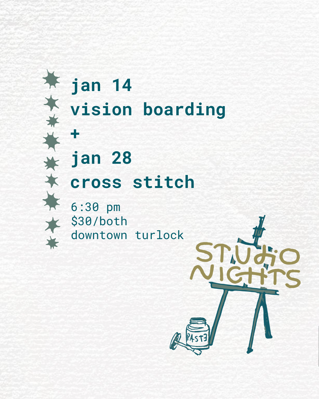 Studio Nights - January
