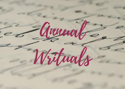 Annual Writuals