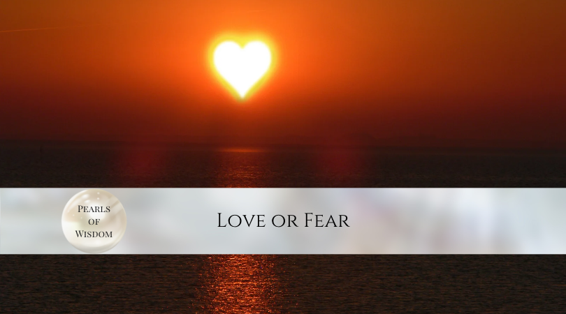 POW Blog - Love Over Fear