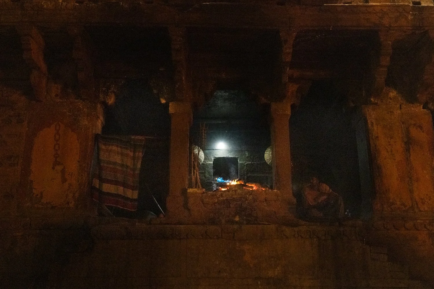 THE ETERNAL FIRE AT CREMATION GROUNDS, MANIKARNIKA GHAT – VARANASI, INDIA 2024