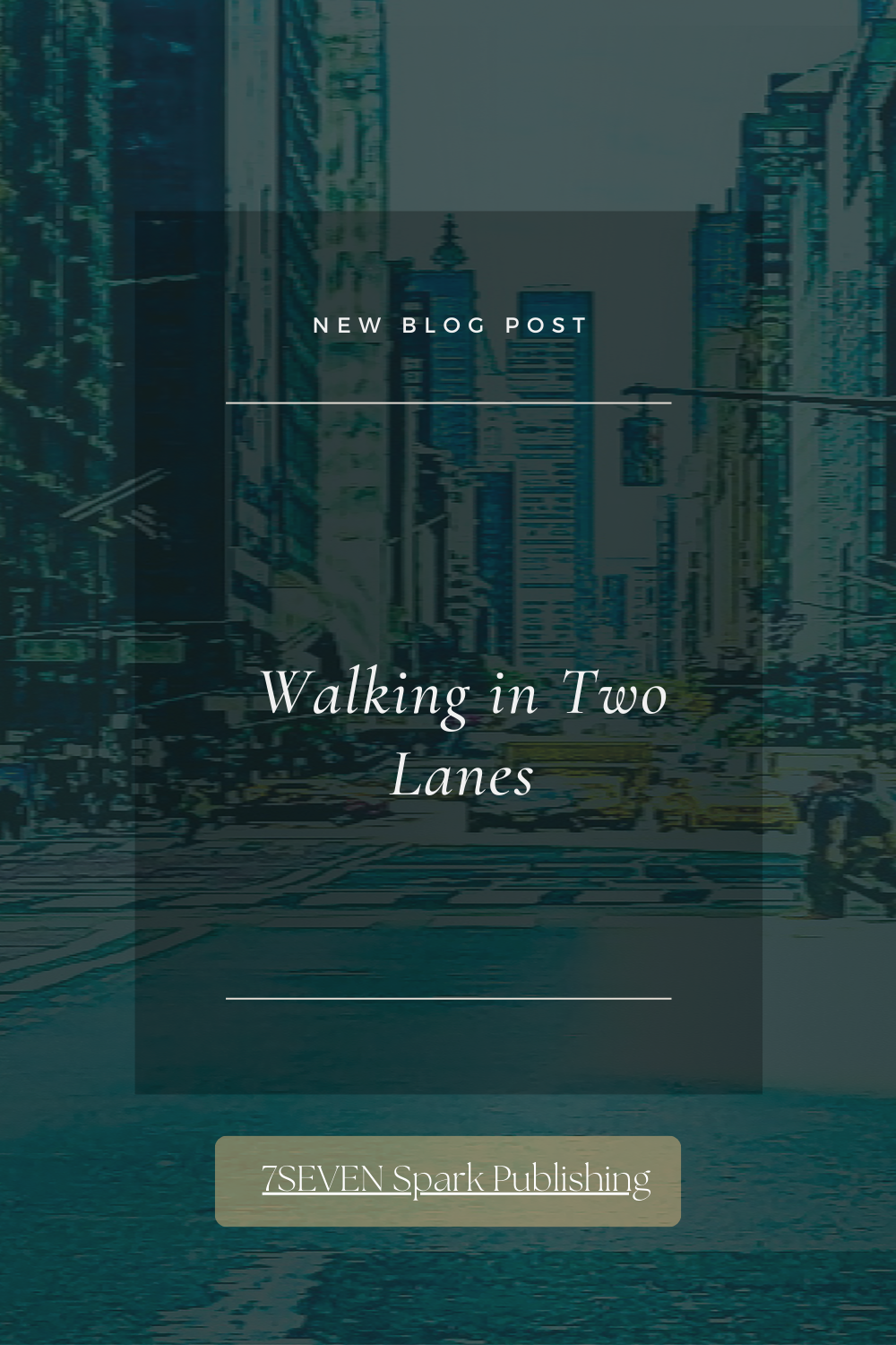 Walking in Two Lanes