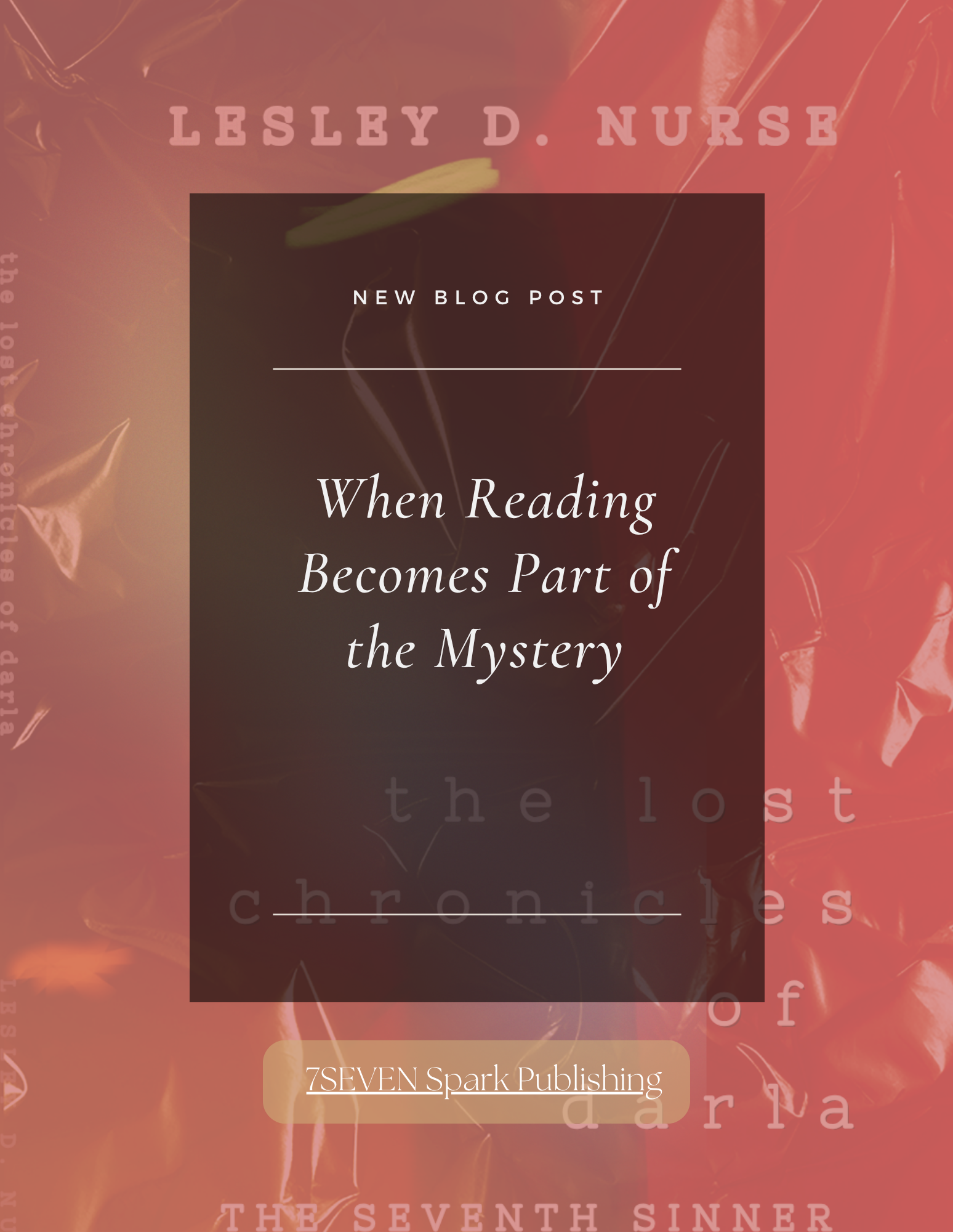 When Reading Becomes Part of the Mystery