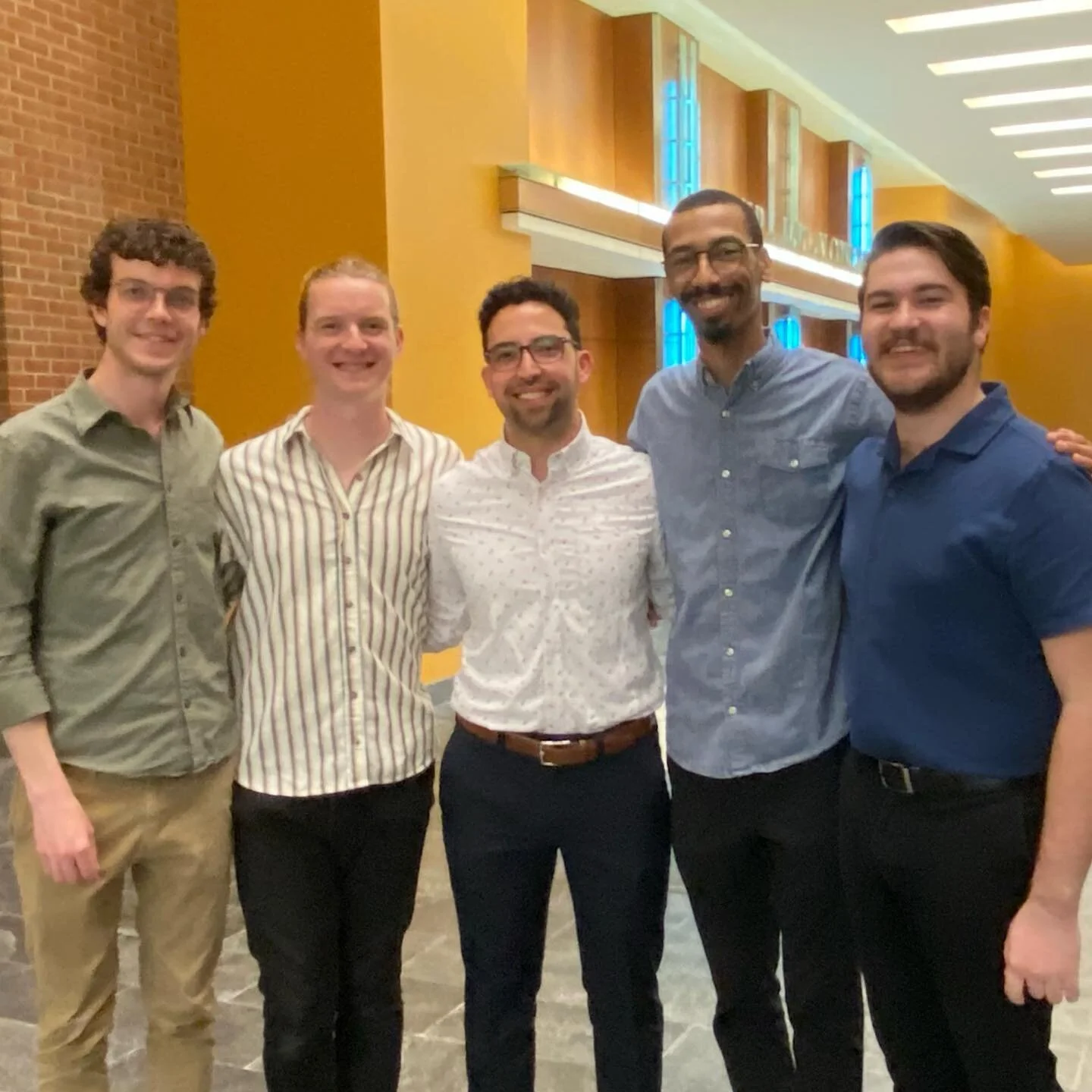 Huge congratulations to @chasing_jordan on an amazing recital on Wednesday night! It was a pleasure to collaborate and premiere his new work: under the aspect of eternity, for percussion quartet! Thank you to the @towsonuniversity new music ensemble