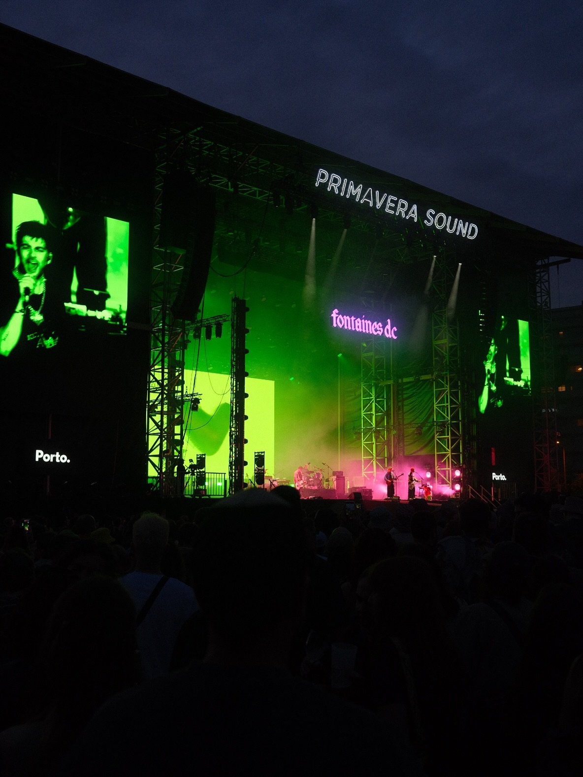the BEST first night @primaverasound_porto 💚🩷
