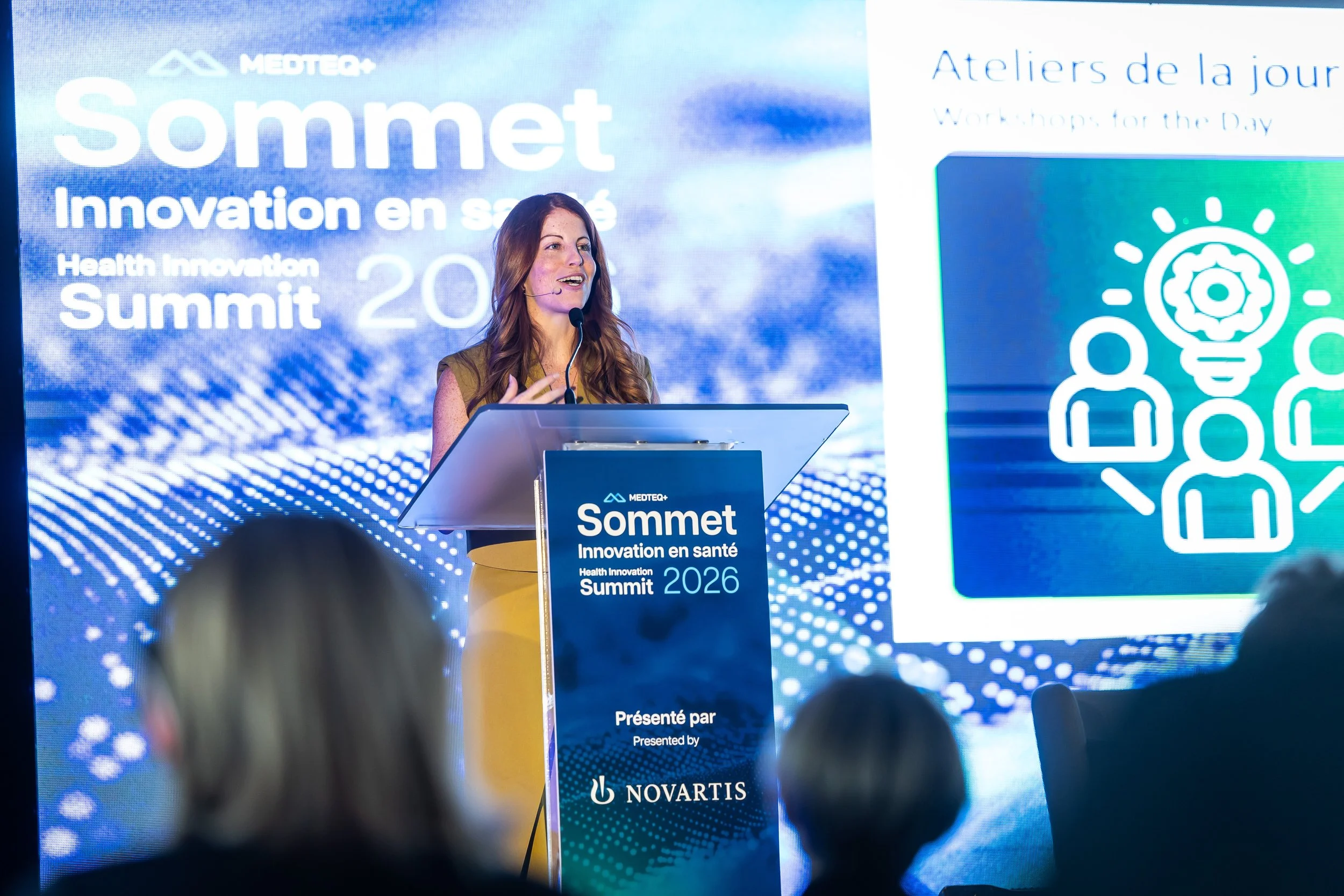 Animation d'un événement corporatif par SPEAK