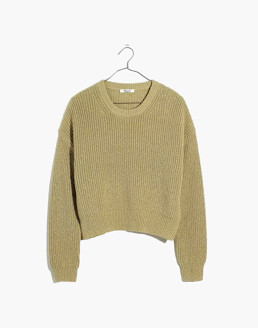 Textural Knit Pullover Sweater