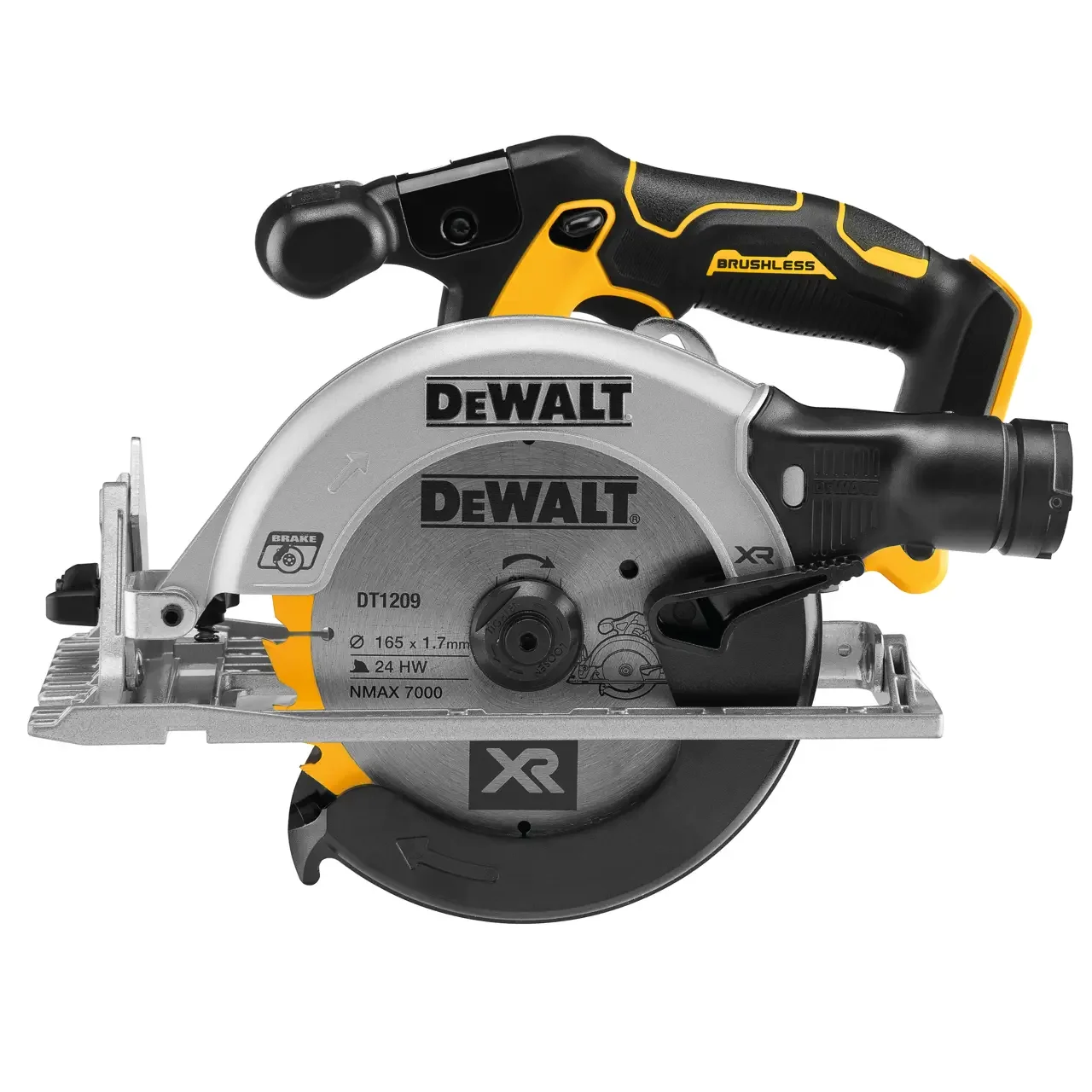 DCS565N-XJ DEWALT® 18V XR® 165mm Circular Saw (Tool Only)