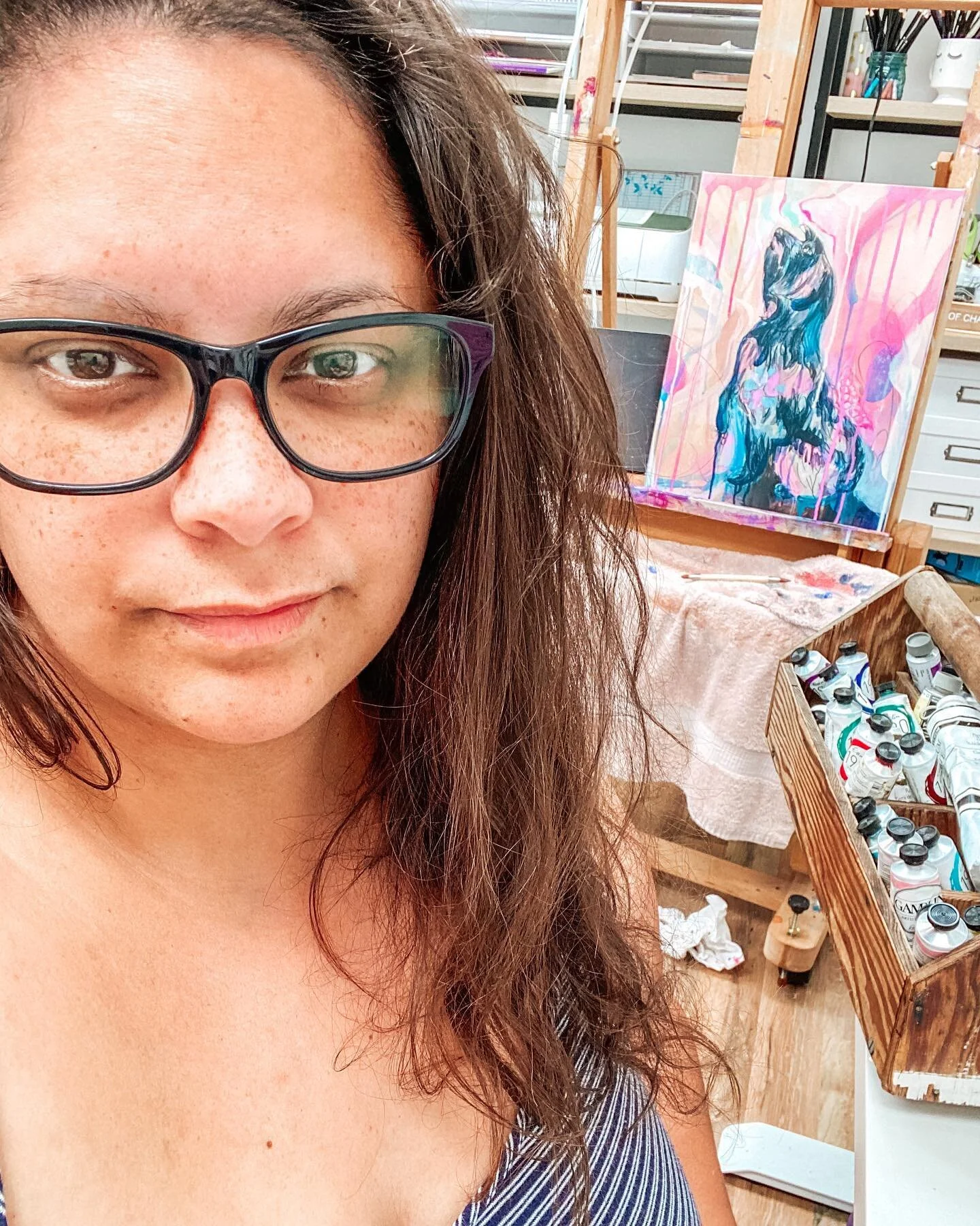 I&rsquo;m sure one day I&rsquo;ll take some nicely posed photos but until then, this is me. Most days I&rsquo;m in leggings, a tank top, flip flops, and if it&rsquo;s cold I&rsquo;ll throw on a long cardigan or oversized sweatshirt. No makeup. Messy 