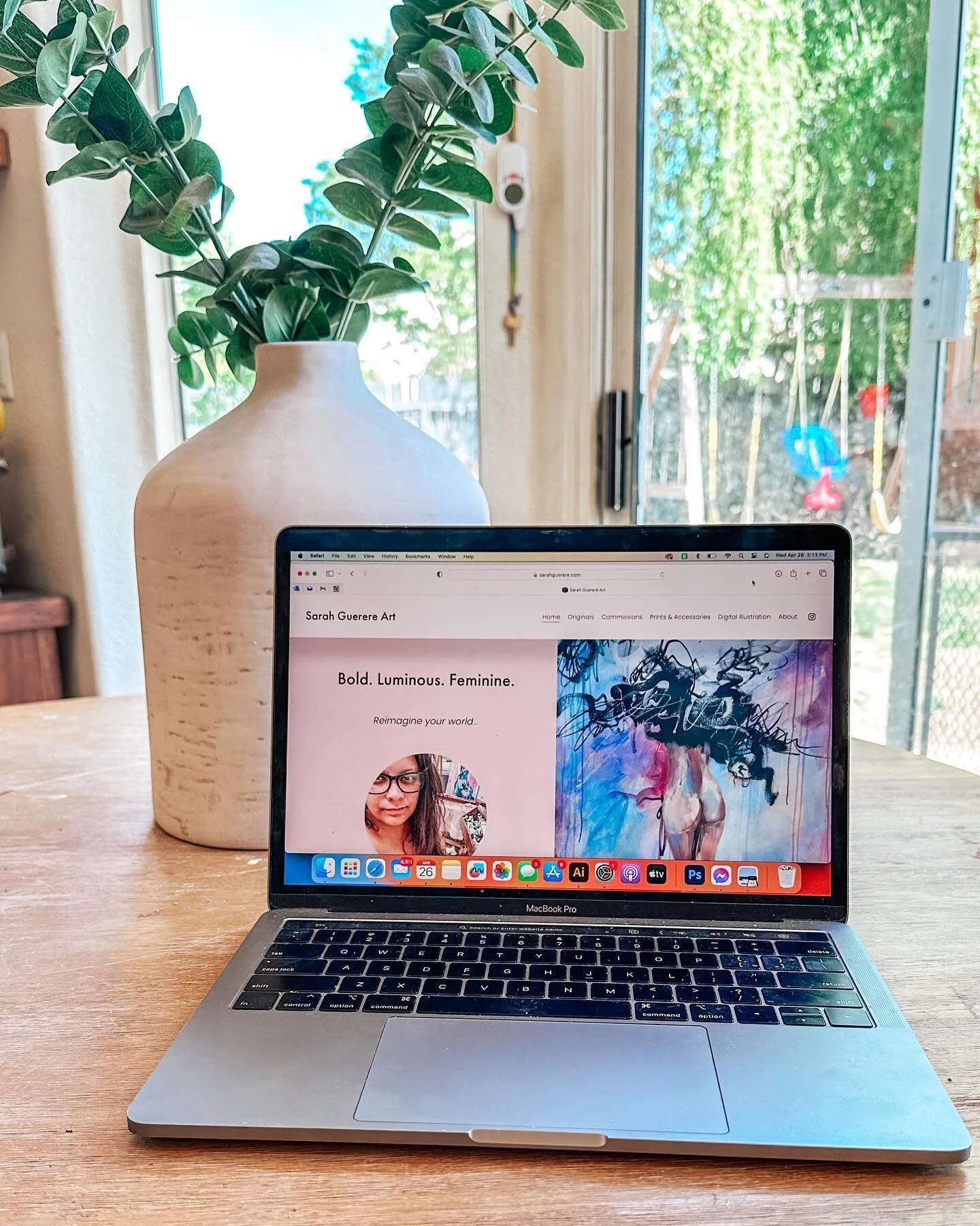 After years of promising myself to build a website so people could find and contact me easily for paintings, commissions, and digital illustrations I did it. www.sarahguerere.com is live and ready! You can purchase originals or check out my transpare