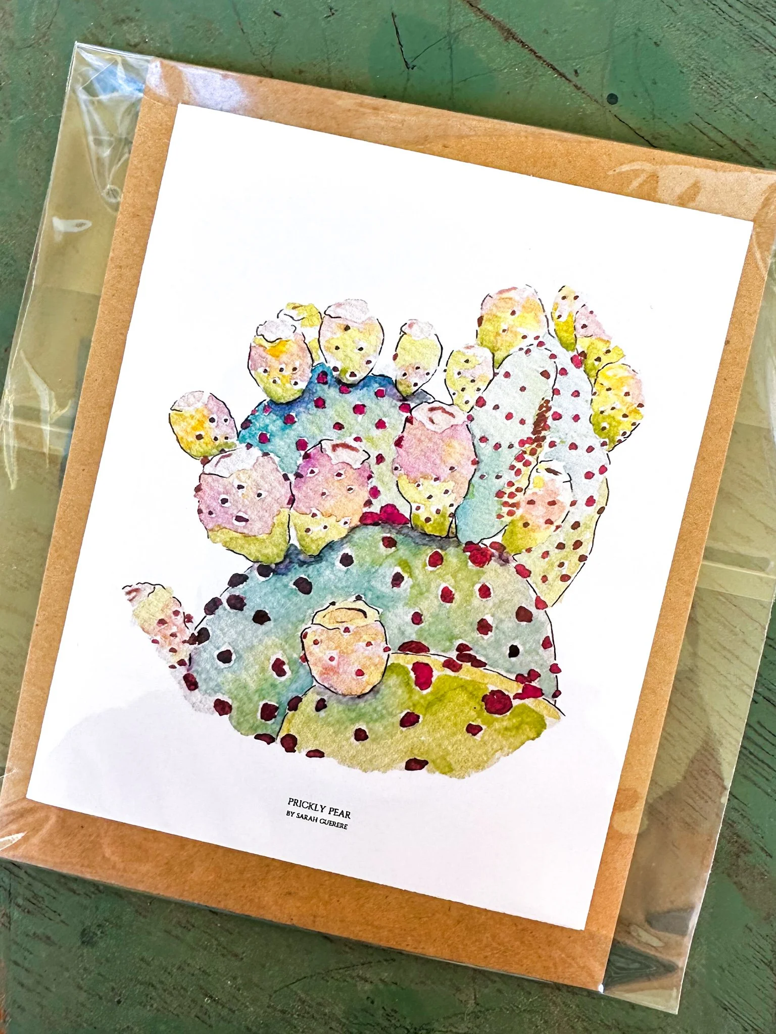 Prickly Fruit - Greeting Card