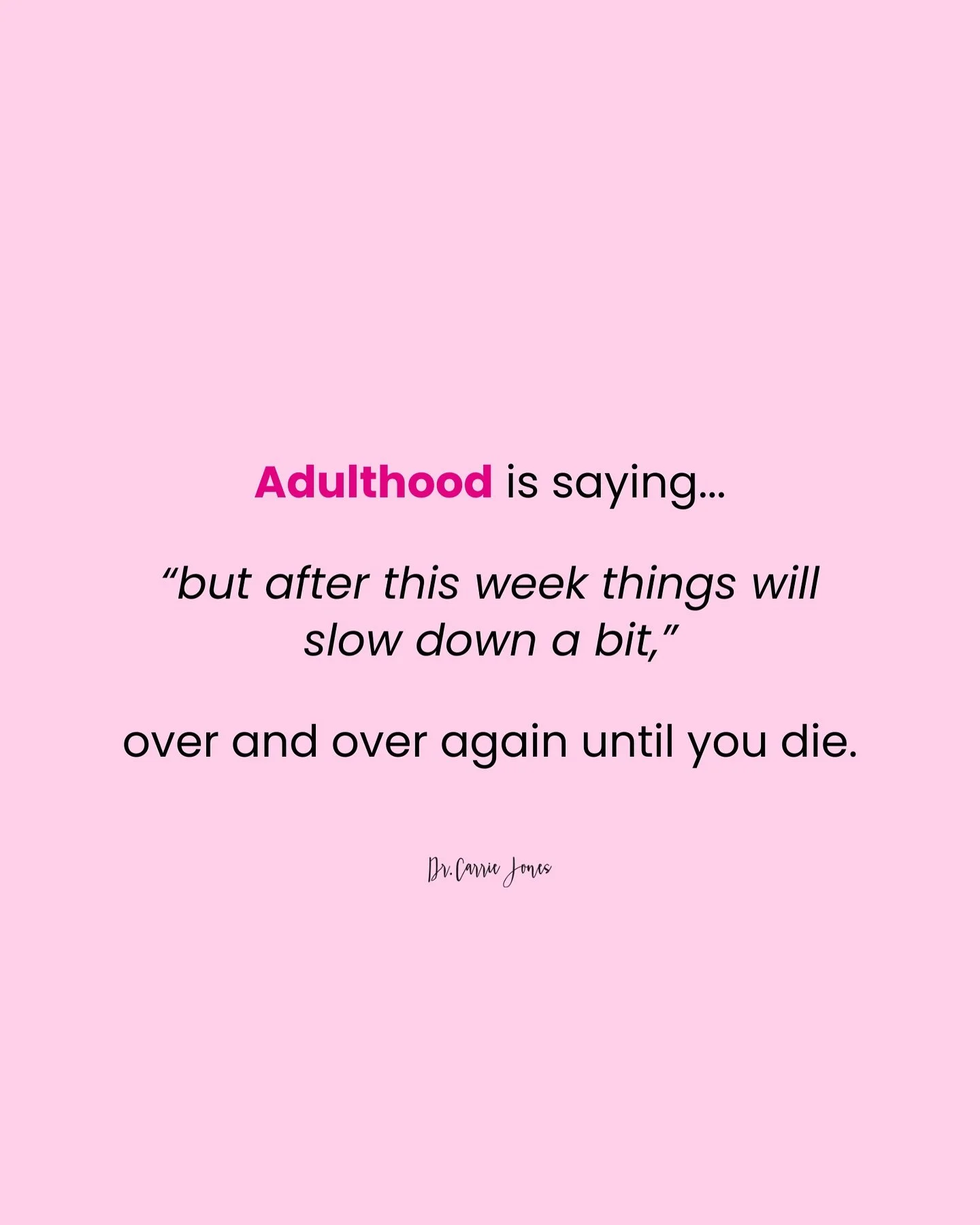 But seriously. 😒 Is this adulthood? It feels like it sometimes doesn&rsquo;t it?! This isn&rsquo;t helping your nervous system. 

I&rsquo;m just as guilty! Trust me. 🙋🏼&zwj;♀️
It&rsquo;s a hard habit to break being so busy all the time. 
Having th
