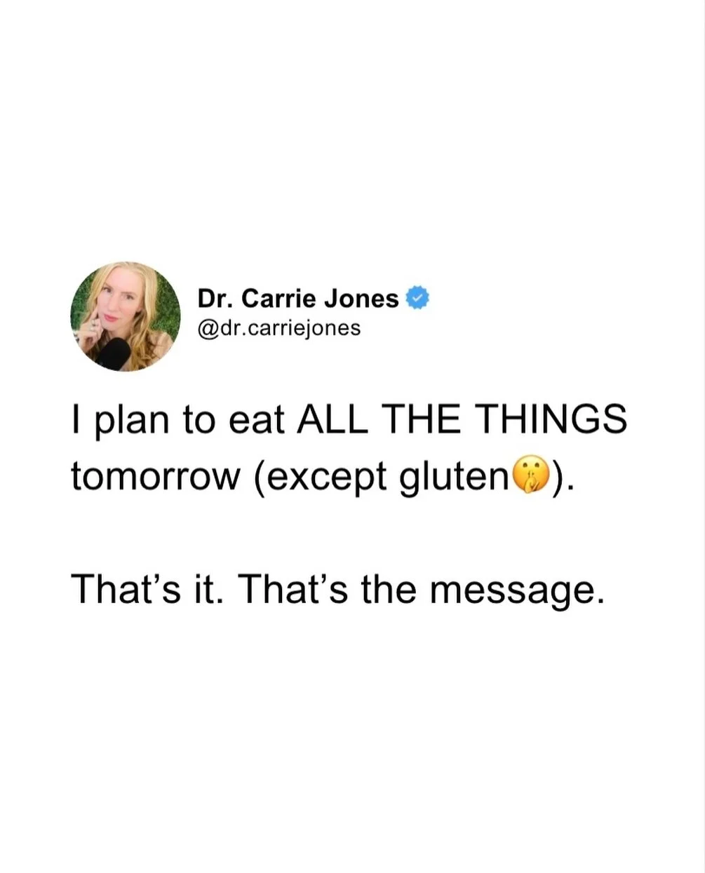 I got a sweet message from someone asking if I was going to splurge on food at Thanksgiving. My answer was a resounding HELL YES!!!🦃

Like, absolutely. All👏🏼 The👏🏼Things👏🏼 

Now hold on&hellip; Before you lose your mind at me, remember you&rsq