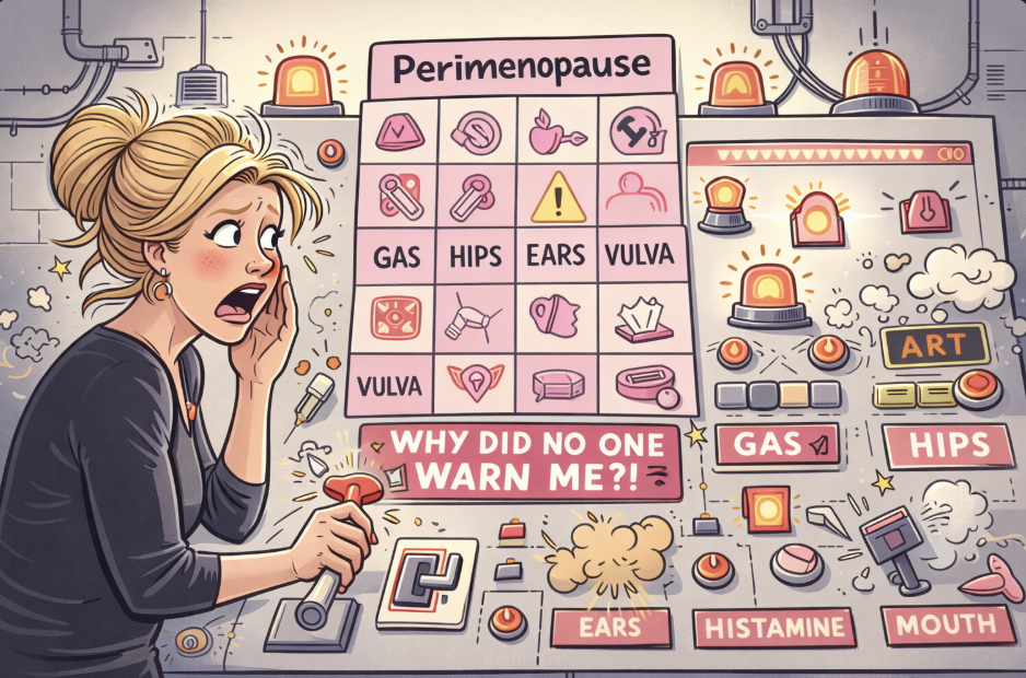 The 7 Most Unhinged Perimenopause Symptoms Nobody Warned You About